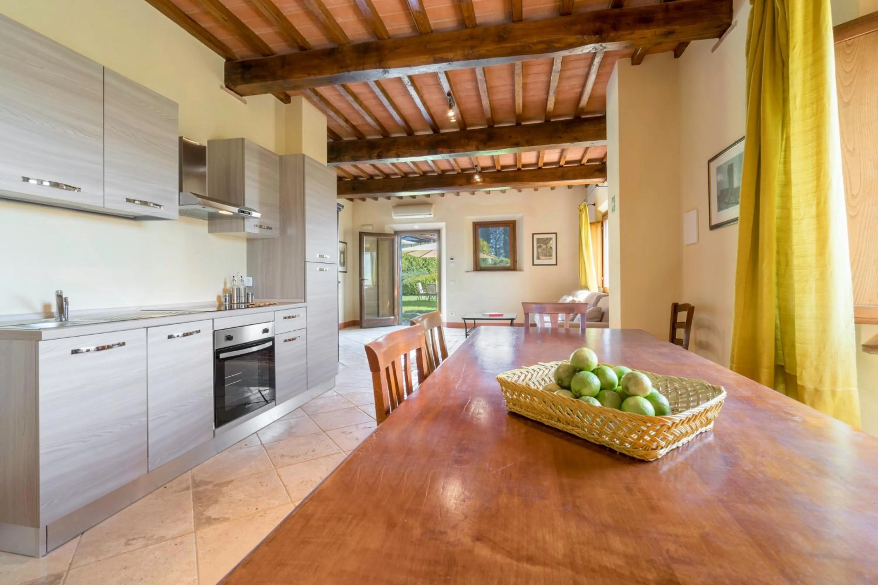 Kitchen or kitchenette in Santo Pietro Resort