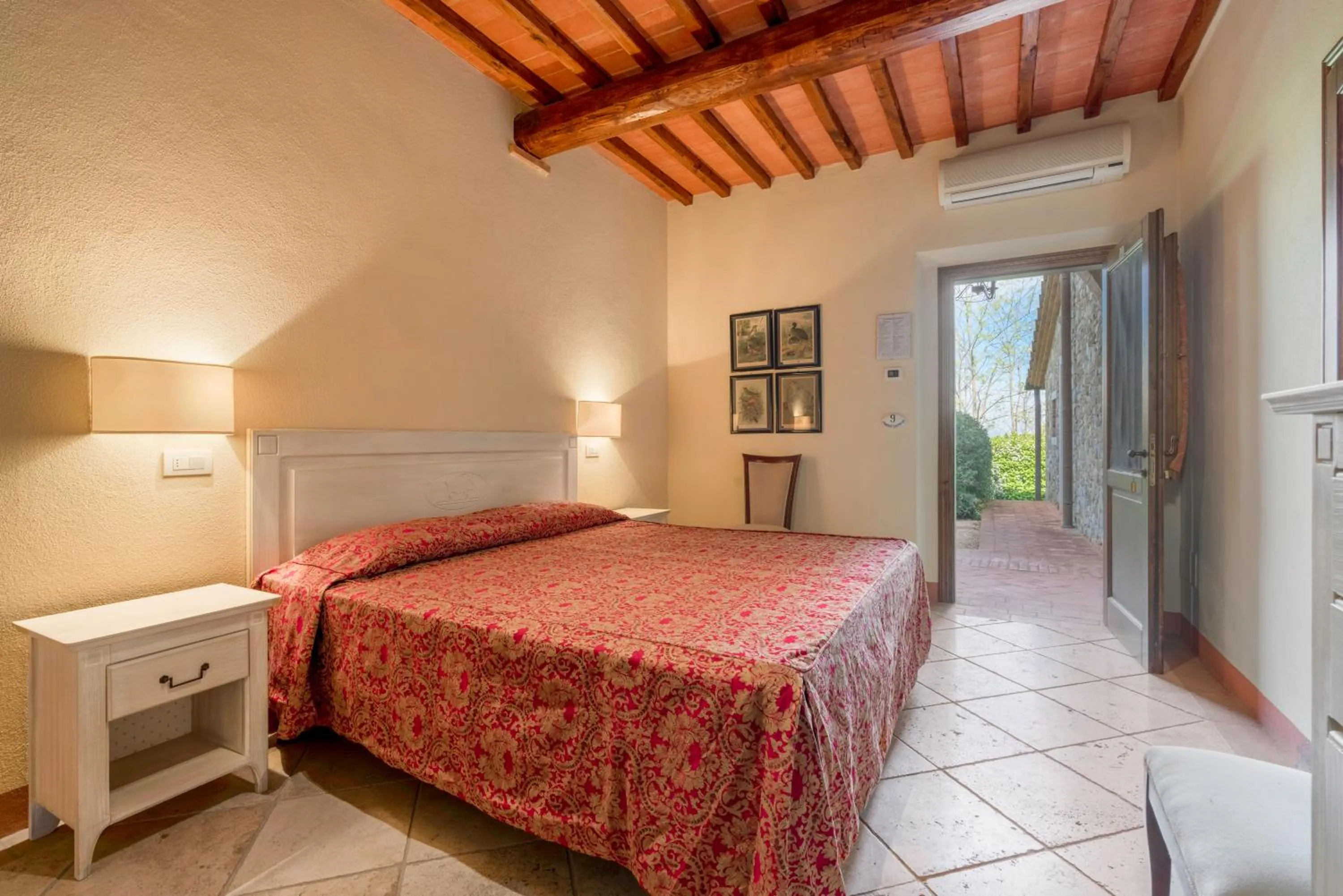 Bed in Santo Pietro Resort