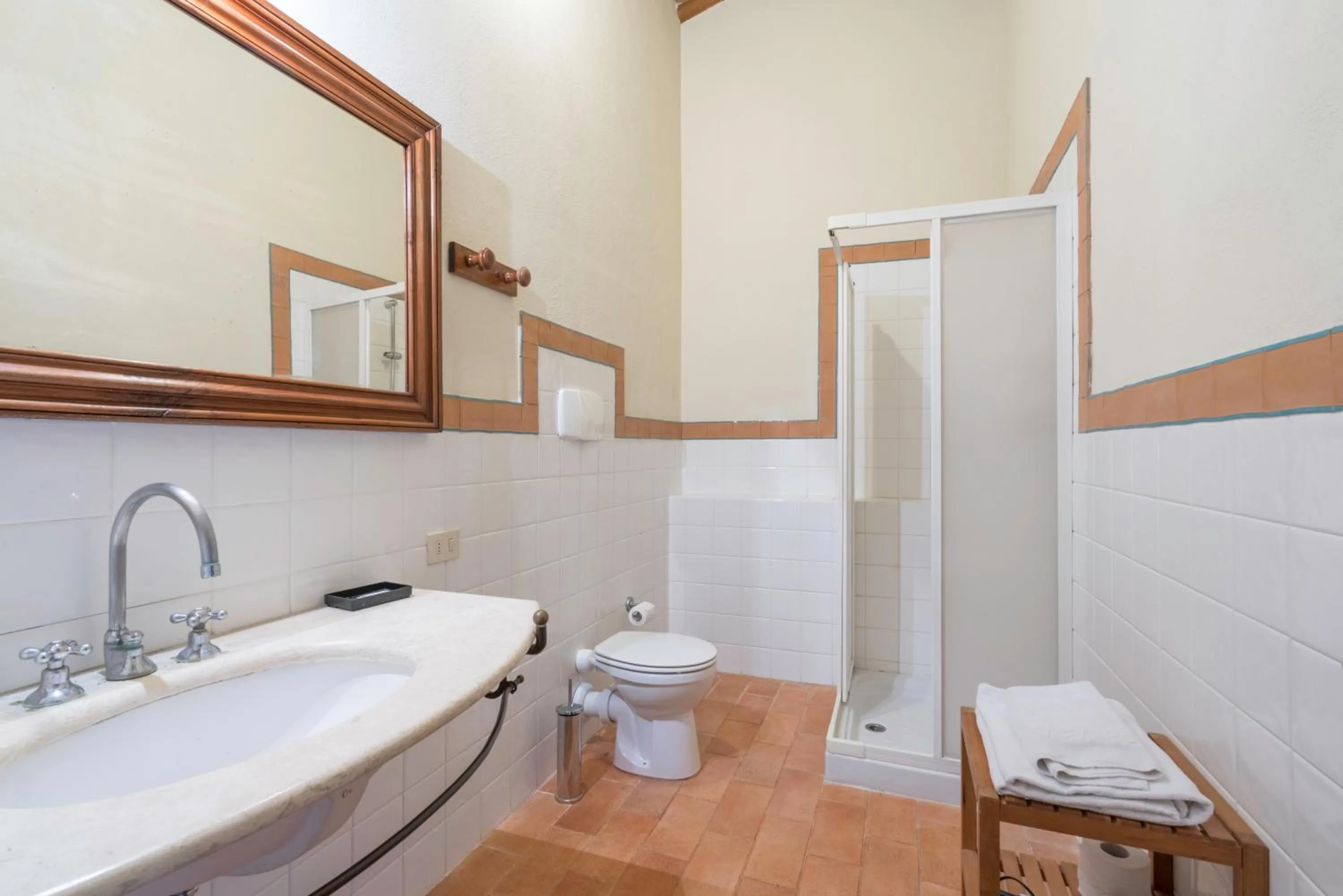 Bathroom in Santo Pietro Resort