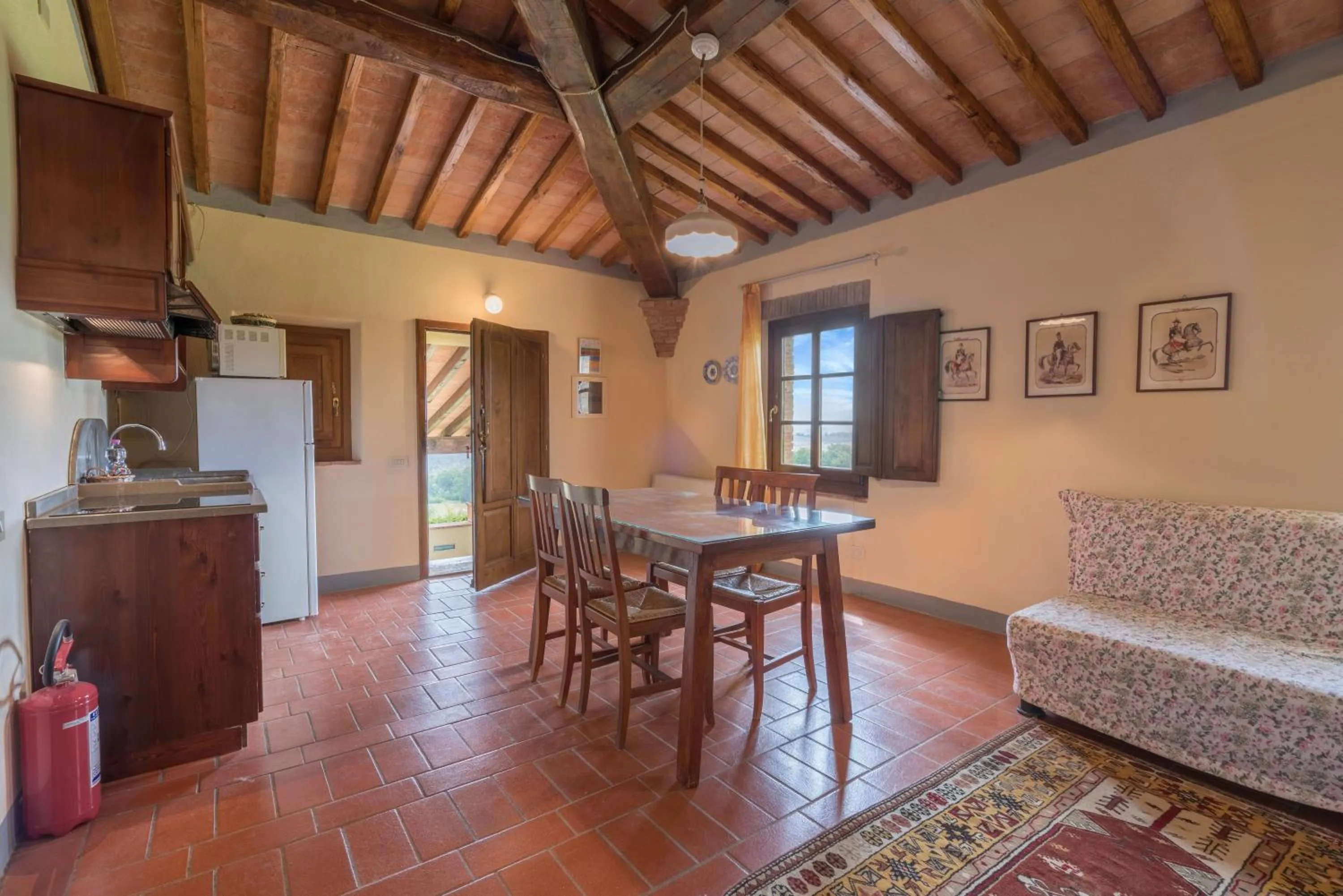 Living room in Santo Pietro Resort