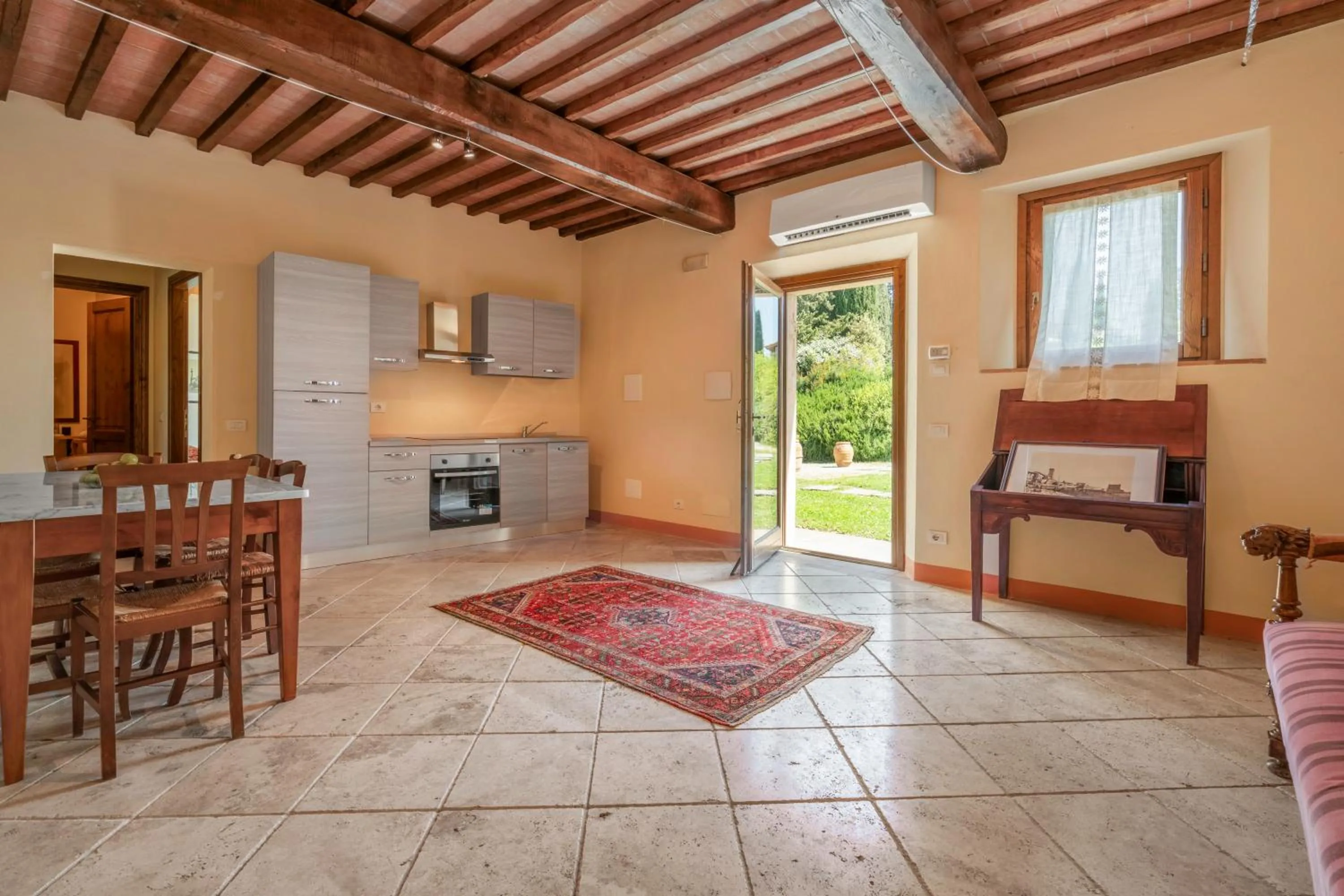 Kitchen or kitchenette in Santo Pietro Resort