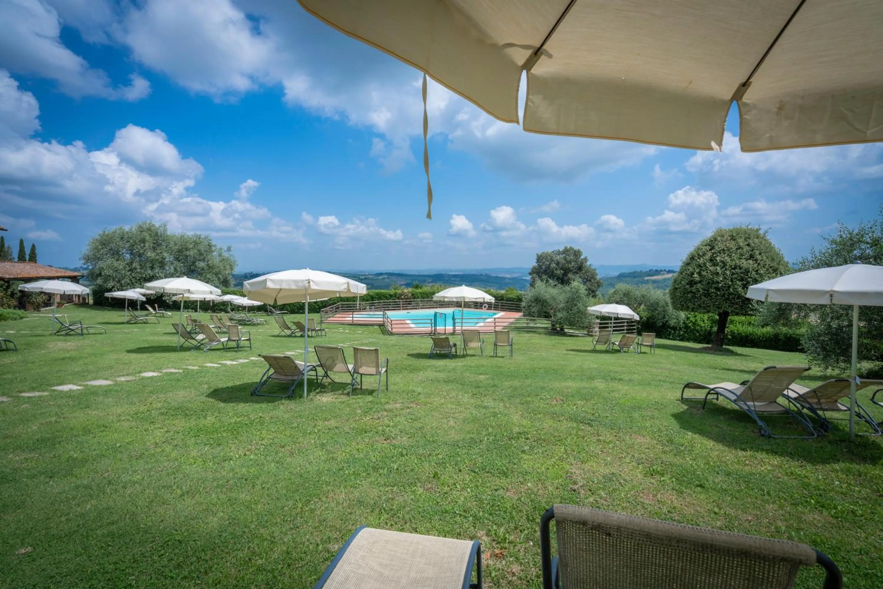 Swimming pool in Santo Pietro Resort