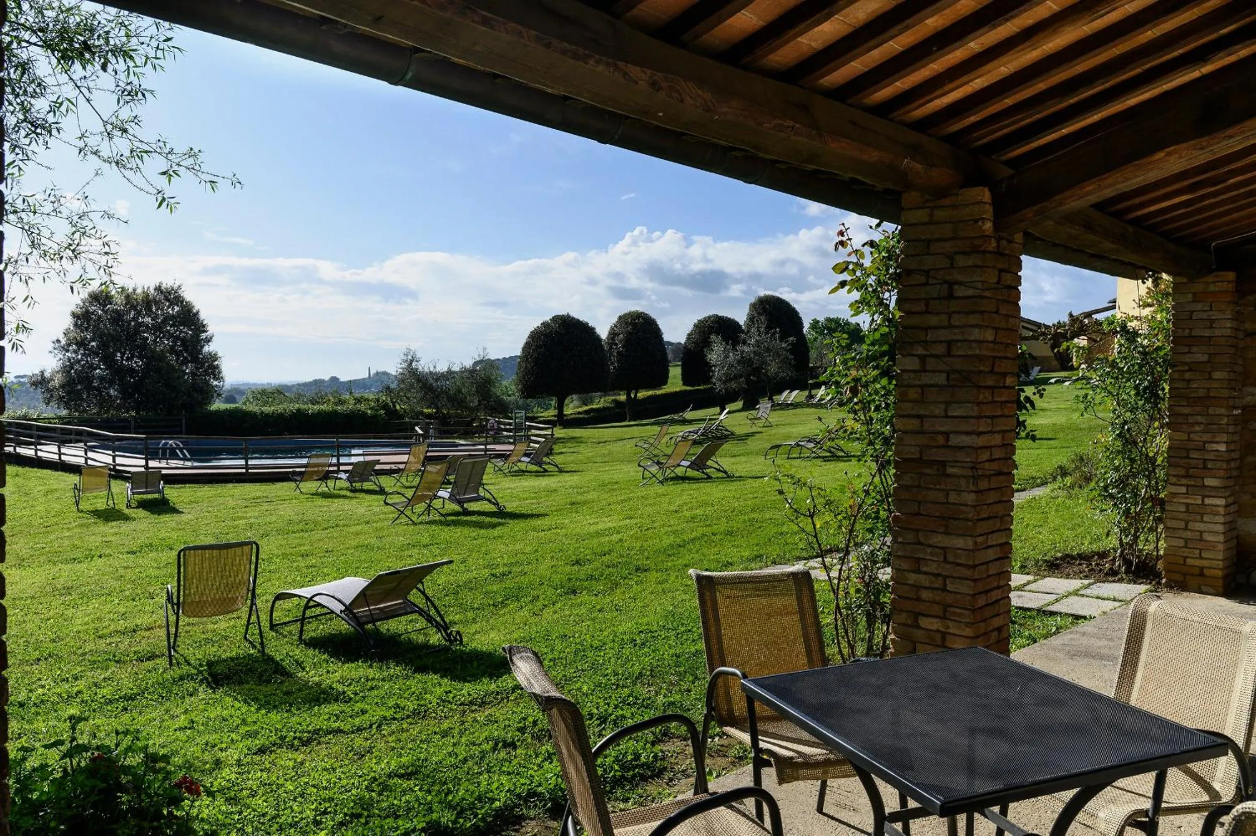 Patio in Santo Pietro Resort
