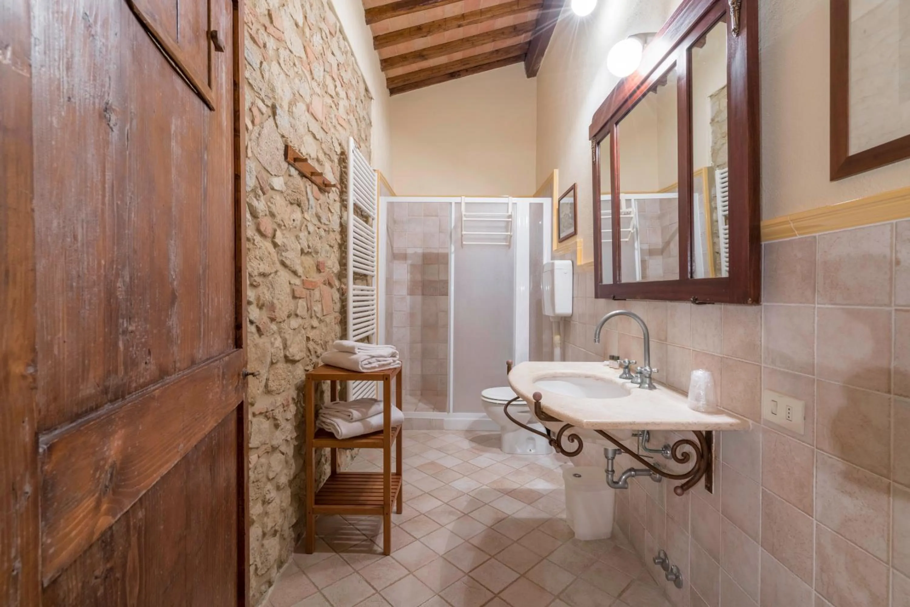 Bathroom in Santo Pietro Resort