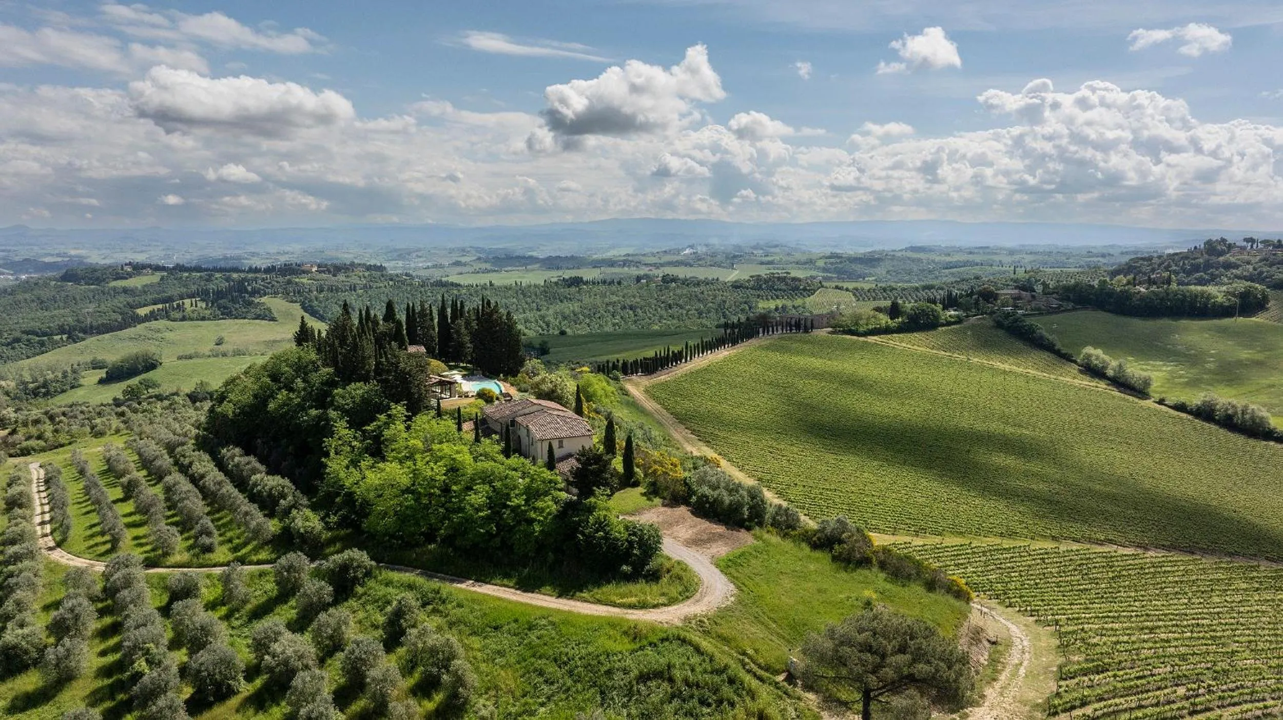 Bird's eye view in Santo Pietro Resort