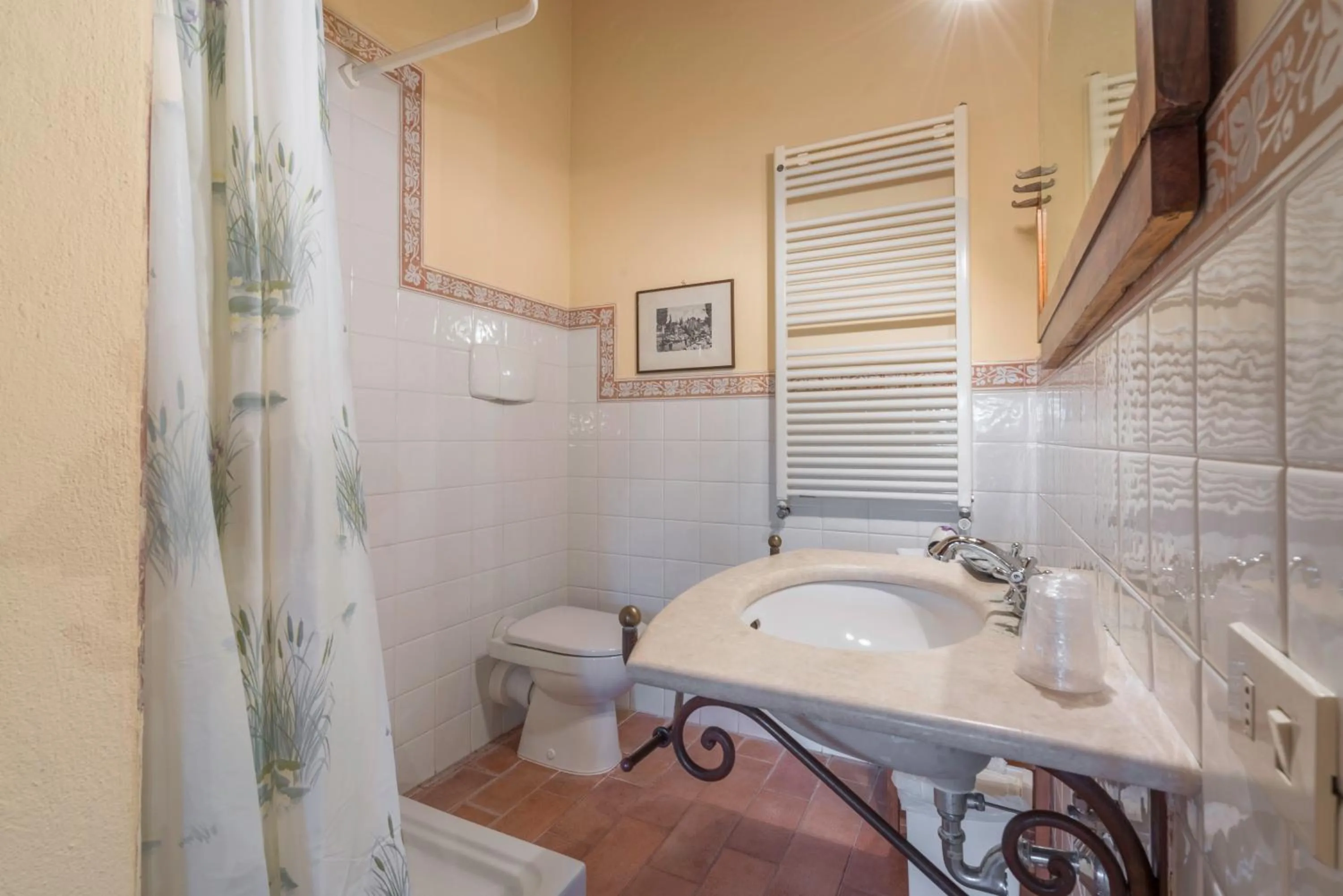 Bathroom in Santo Pietro Resort