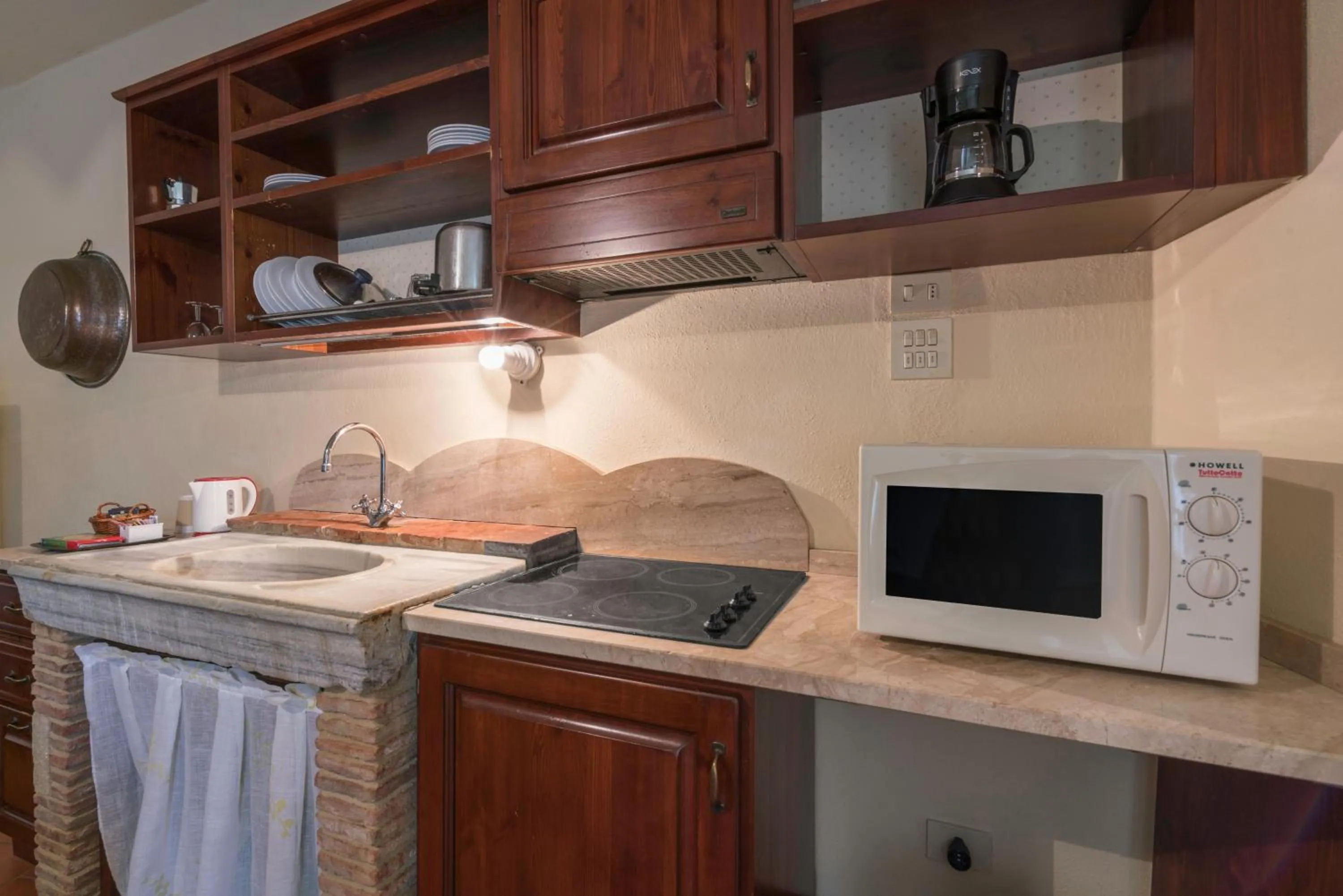 kitchen in Santo Pietro Resort