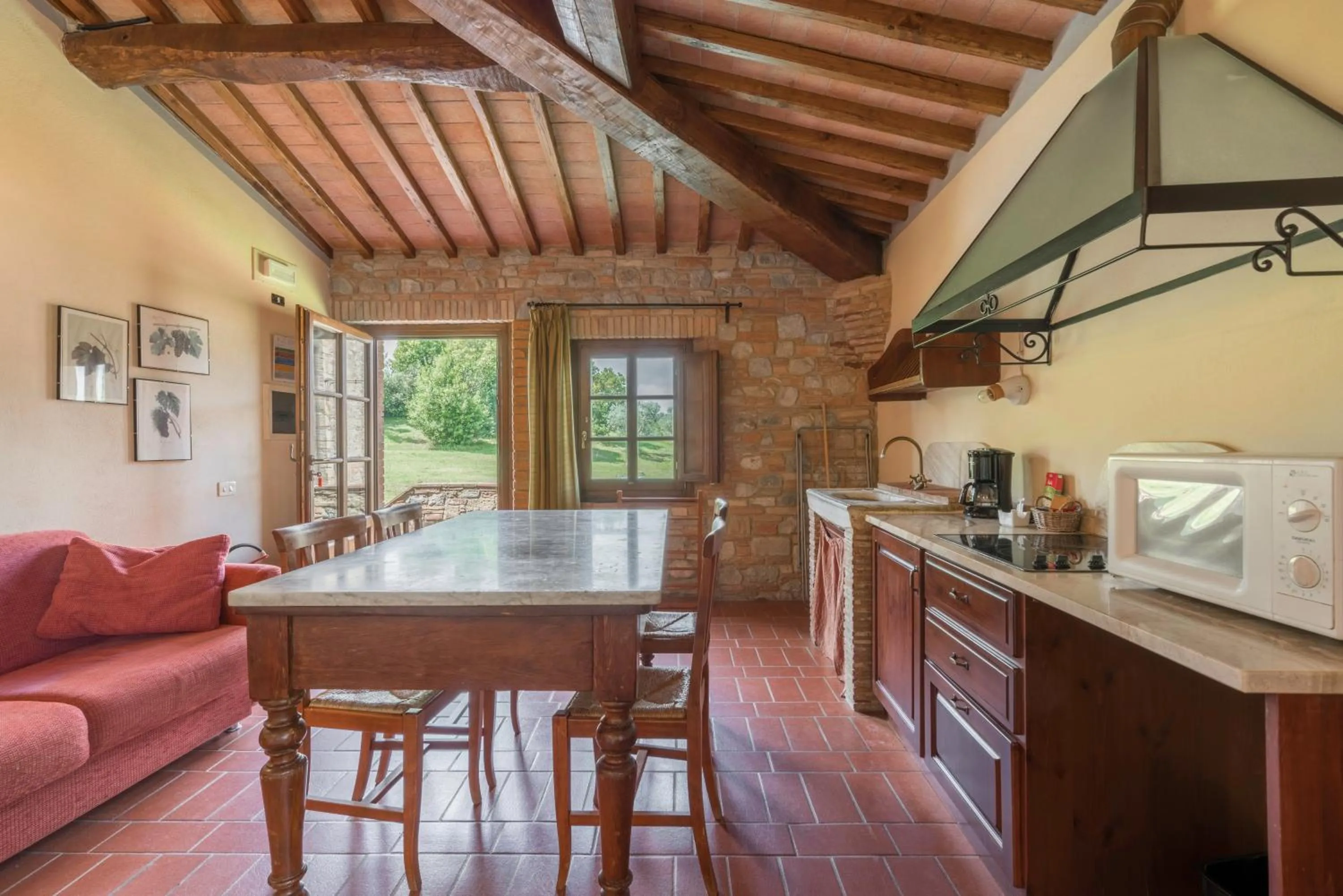kitchen in Santo Pietro Resort