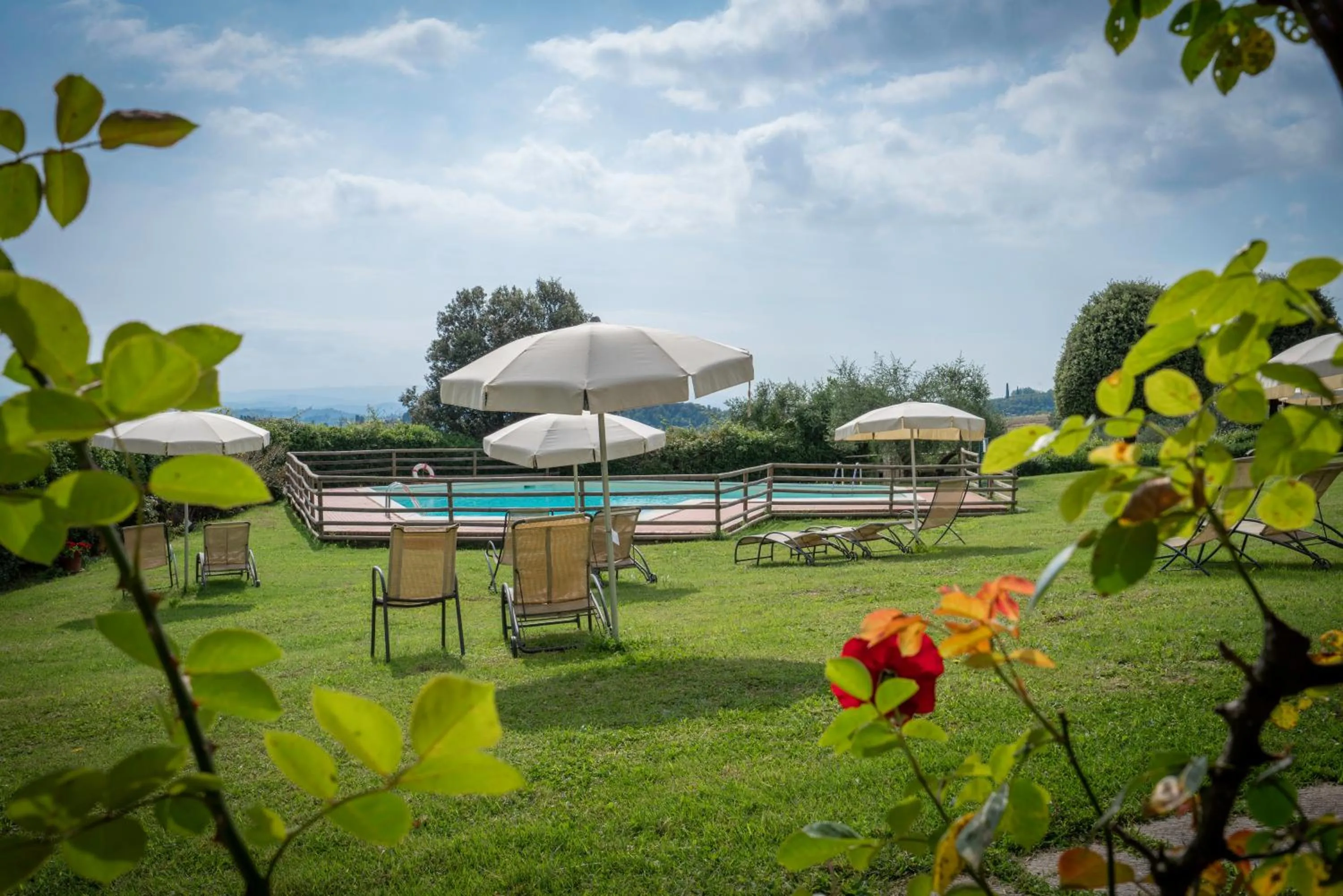 Swimming pool in Santo Pietro Resort