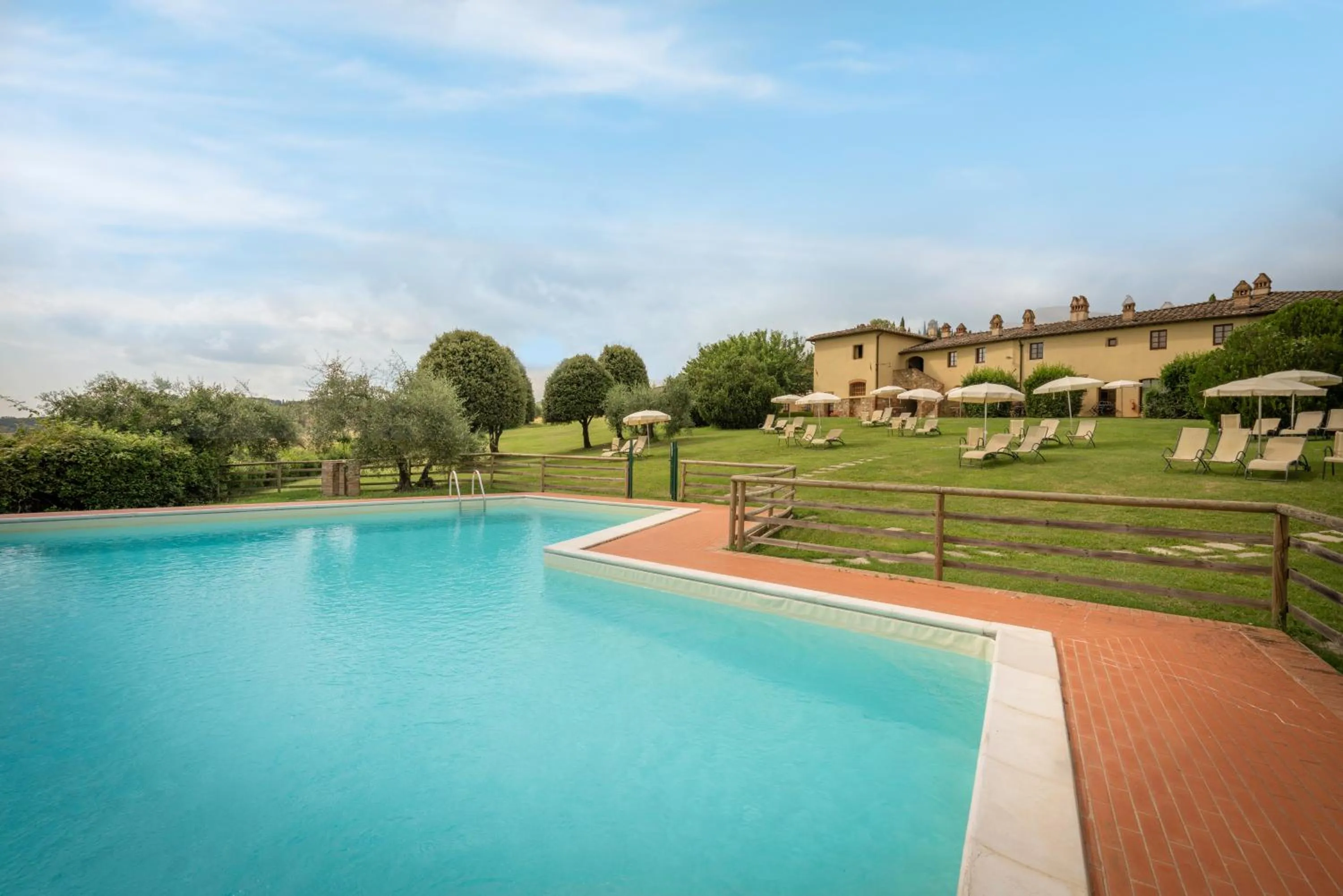Swimming pool in Santo Pietro Resort