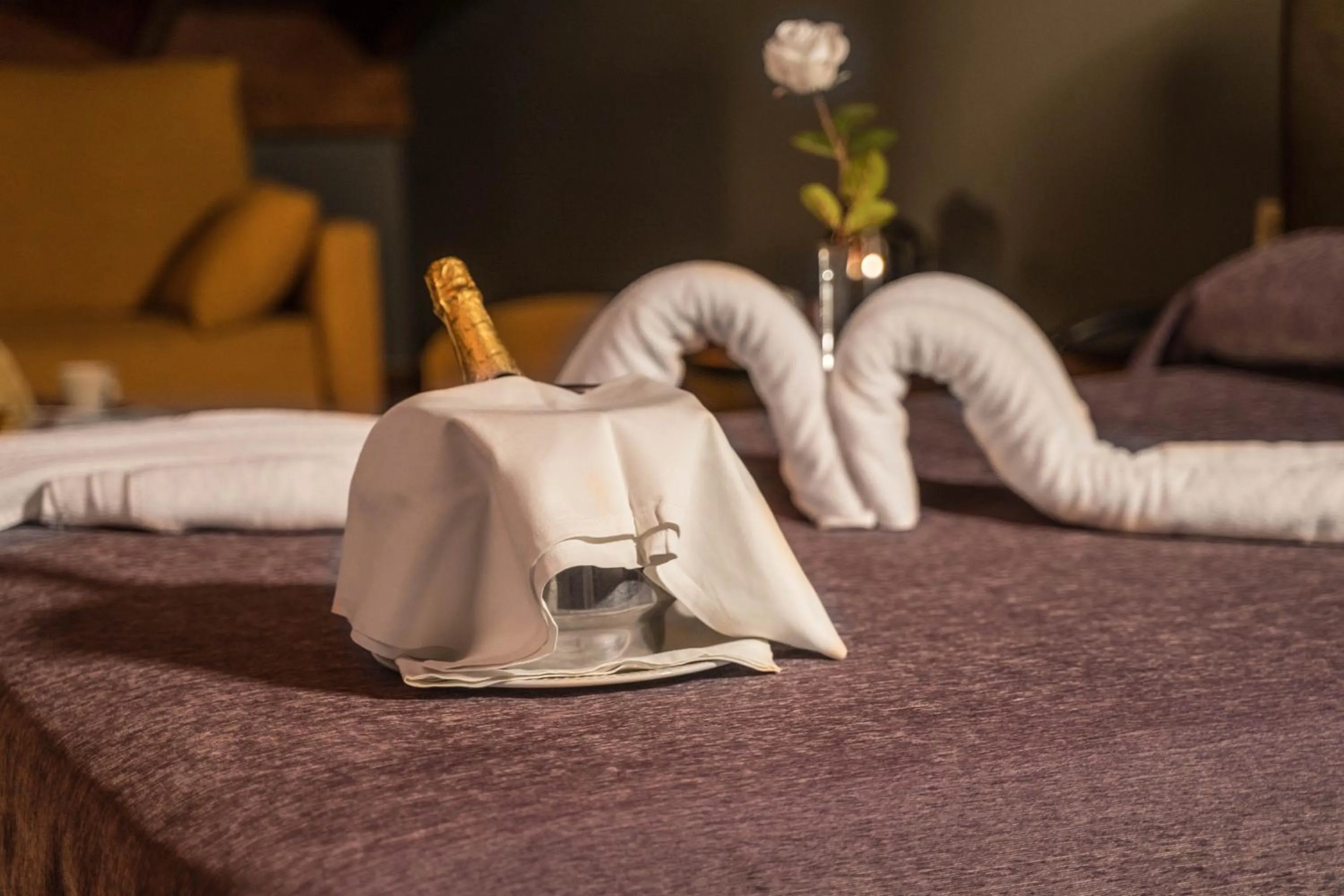 Bed in Gran Hotel Rural Cela