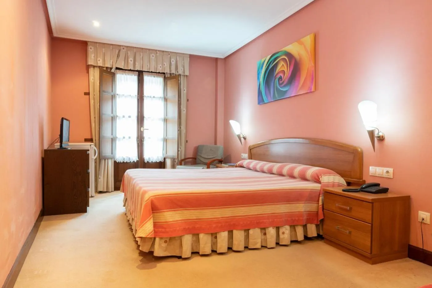 Bed in Gran Hotel Rural Cela