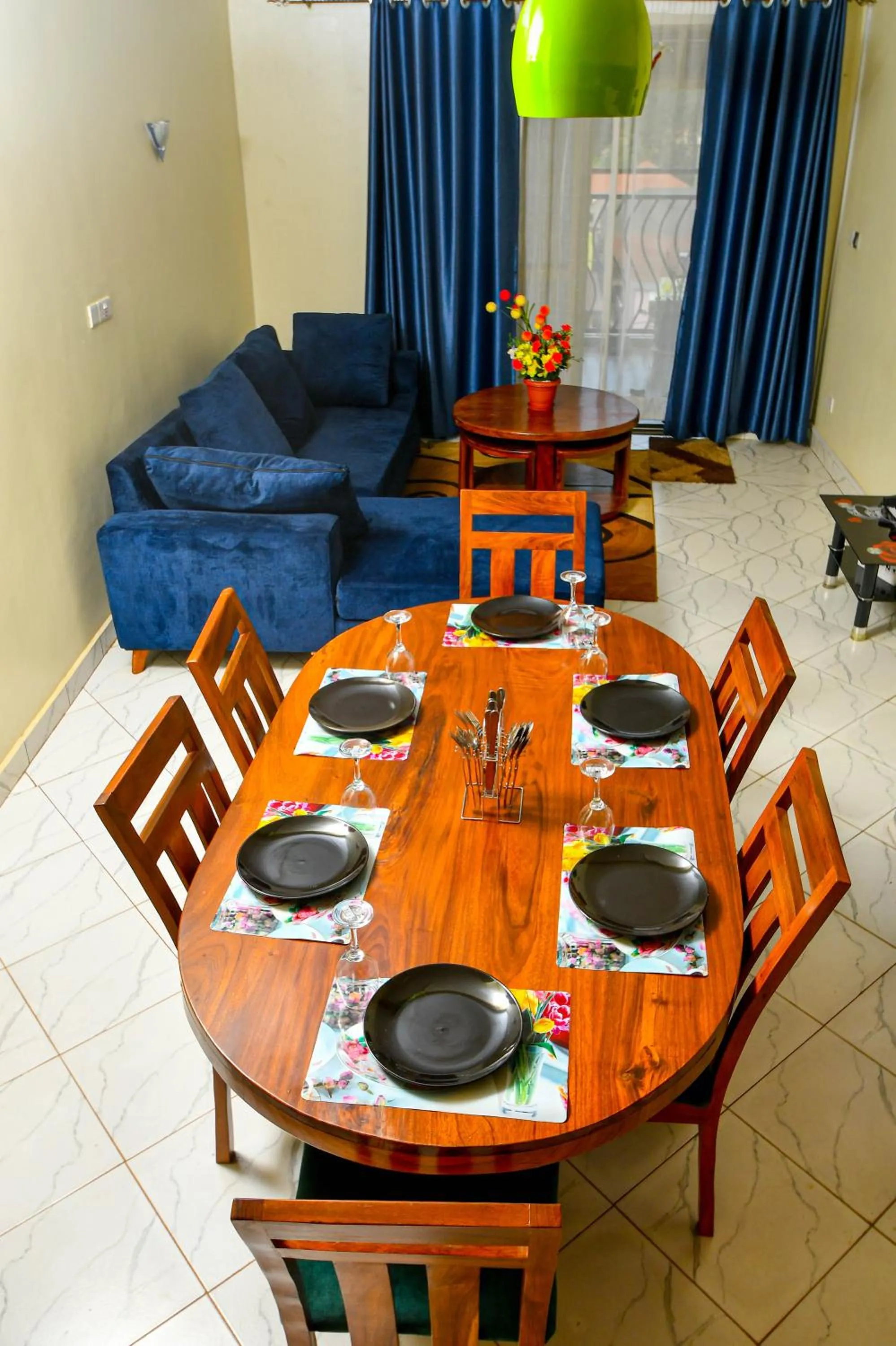 Seating area in Peace of Mind Suites