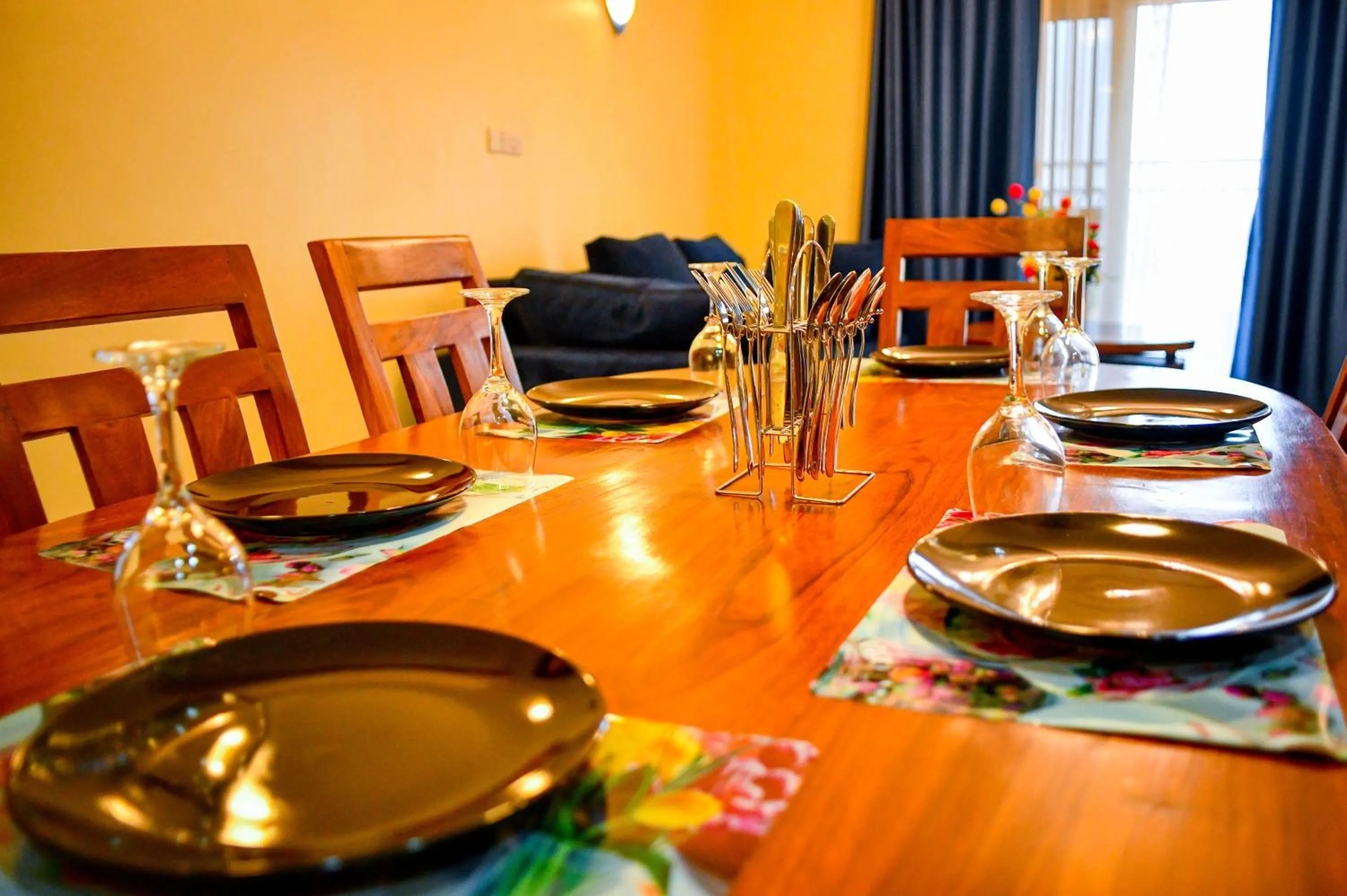 Living room in Peace of Mind Suites