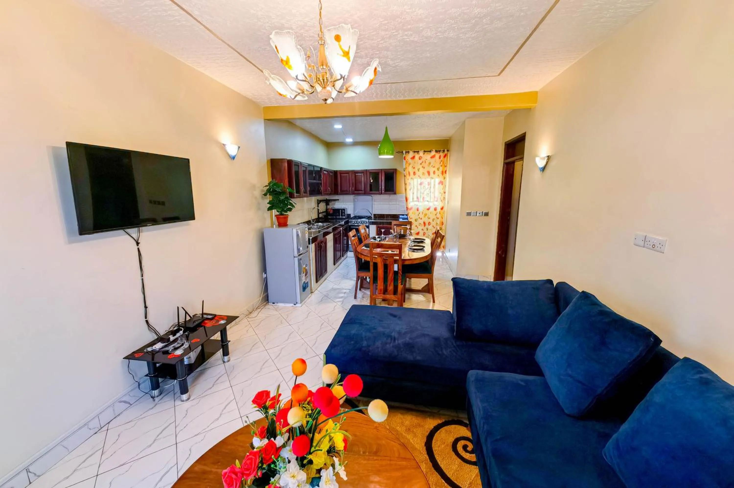 Seating area in Peace of Mind Suites