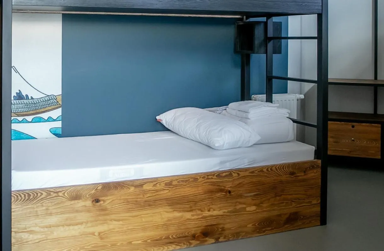 Bed in Lieblingsplatz Hotel Surf Rescue Club