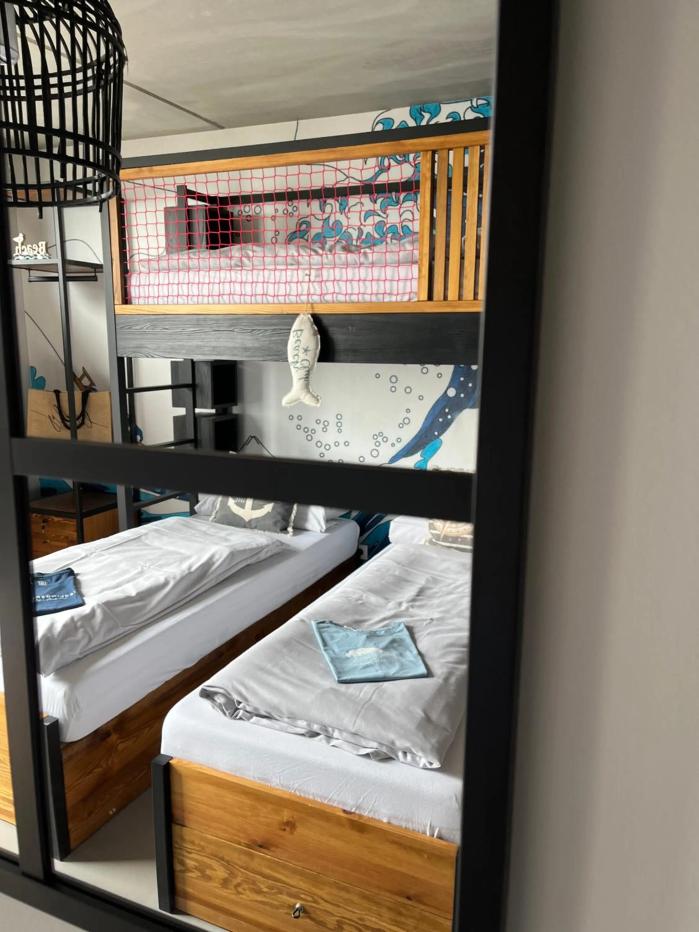 Bedroom, Bed in Lieblingsplatz Hotel Surf Rescue Club