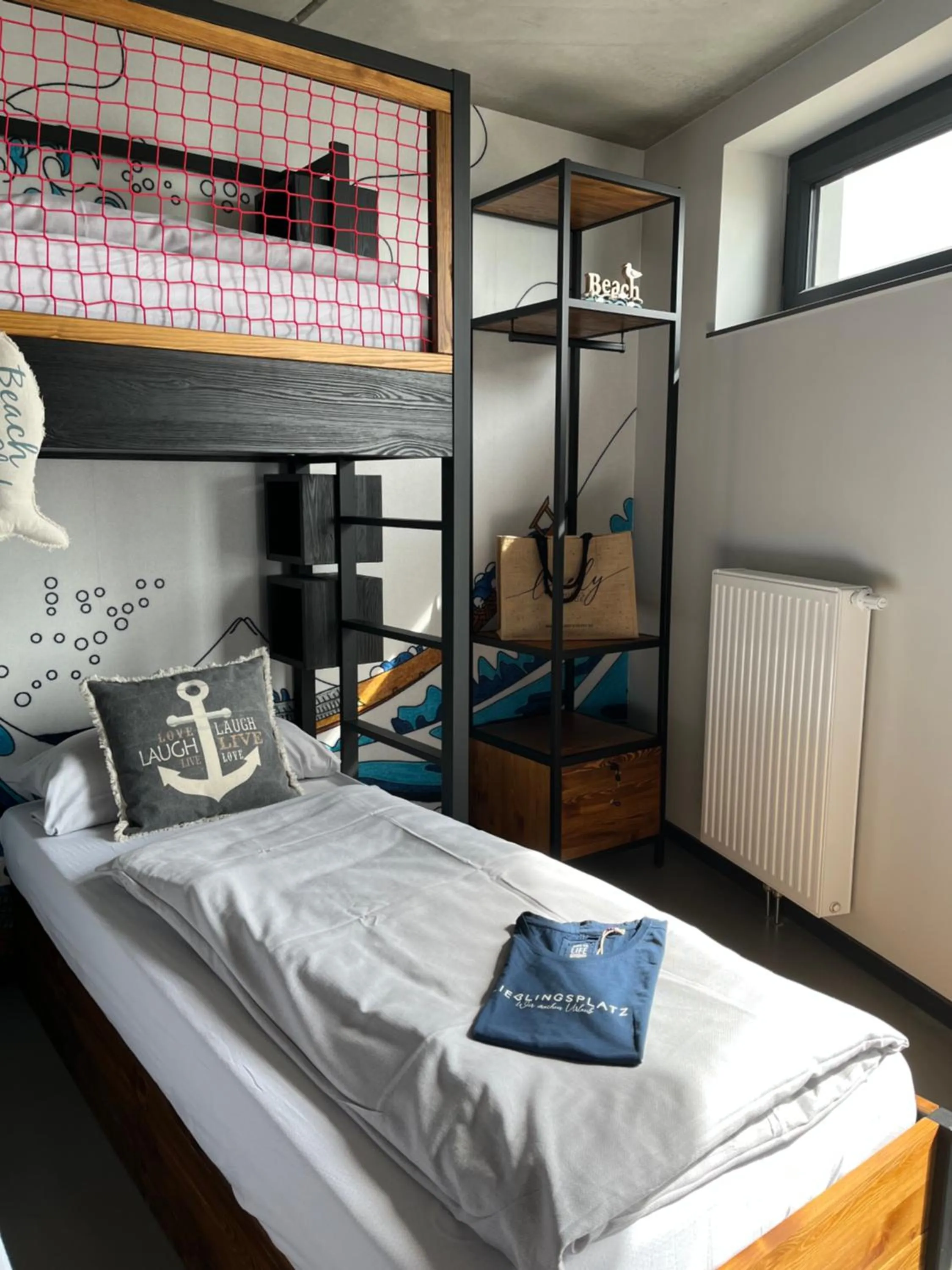 Bedroom, Bed in Lieblingsplatz Hotel Surf Rescue Club