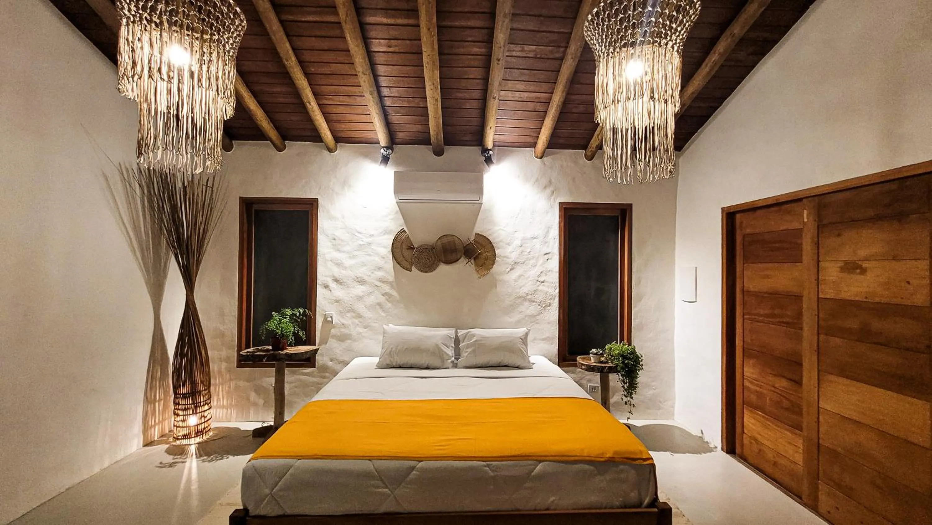 Bedroom, Bed in Villa Mediterrâneo Trancoso