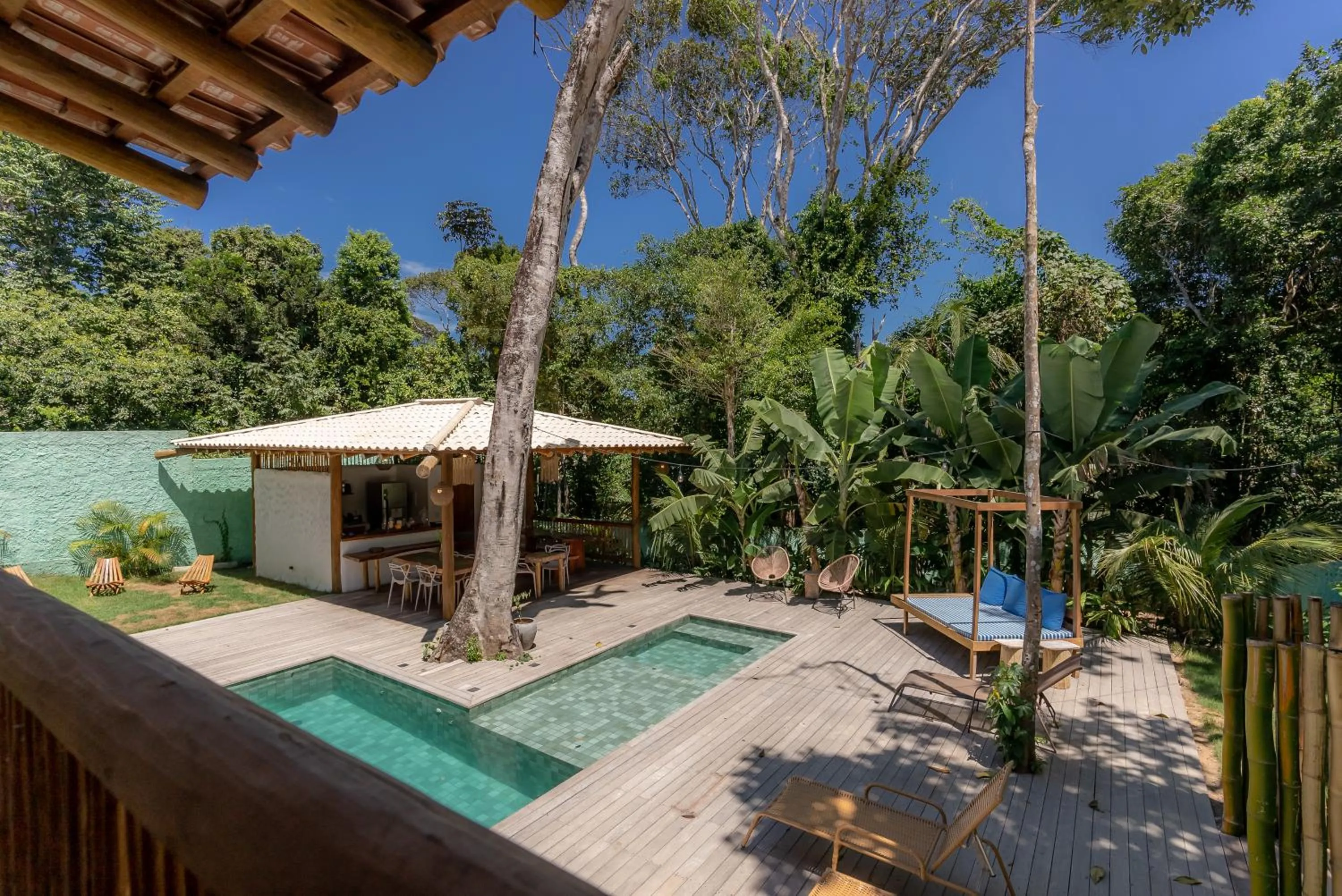 Balcony/Terrace in Villa Mediterrâneo Trancoso