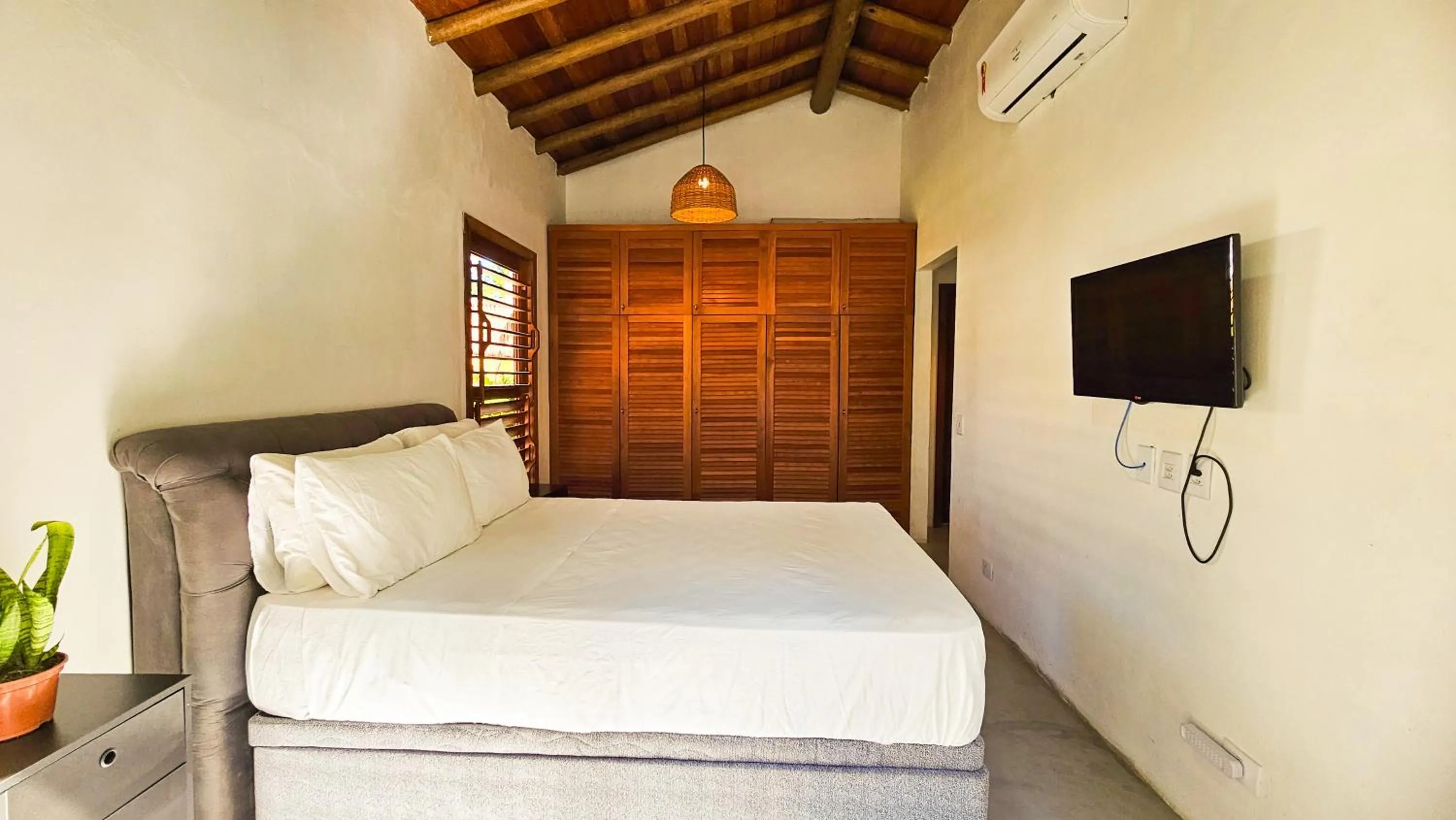 Bedroom, Bed in Villa Mediterrâneo Trancoso