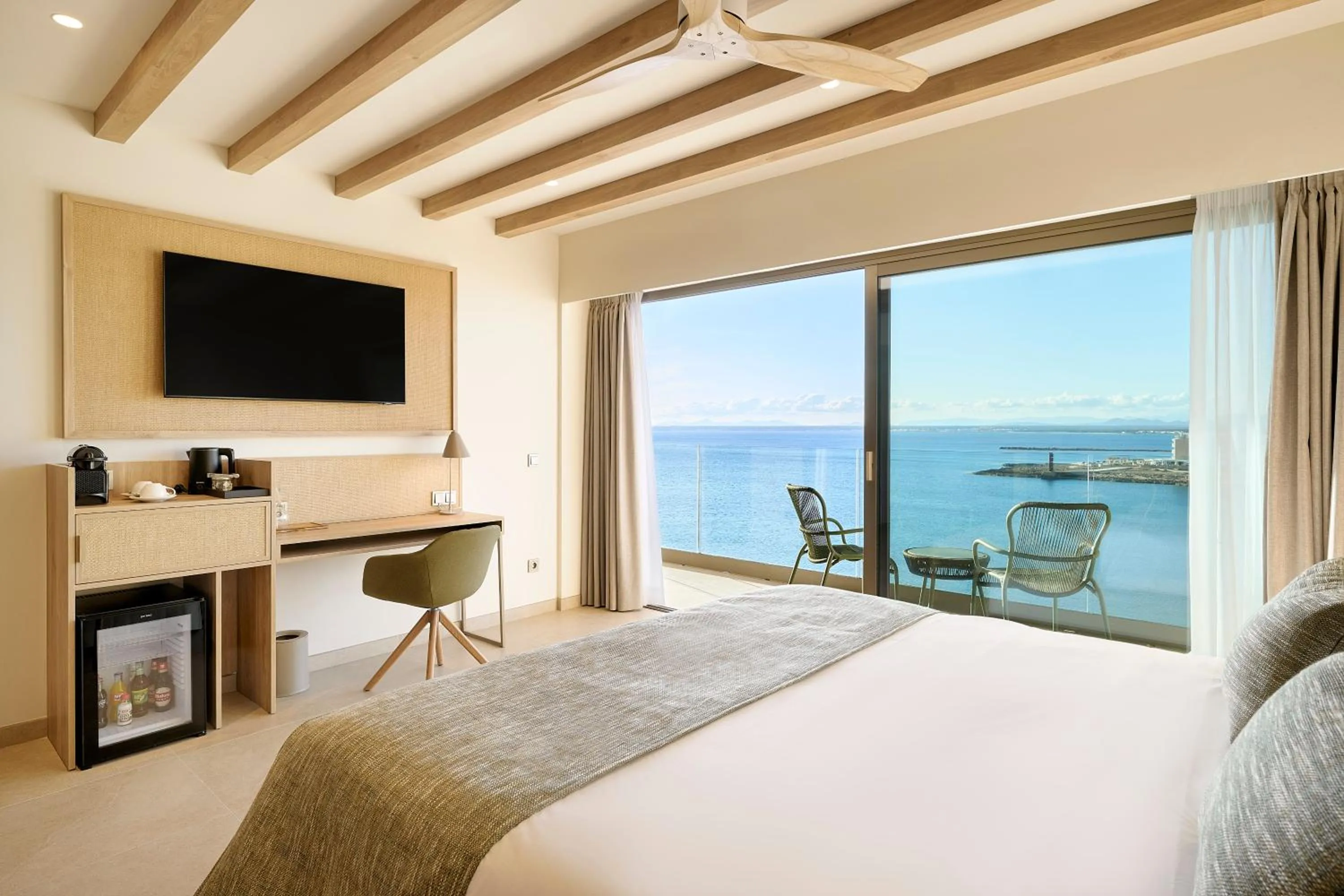 Bedroom, Bed in Iberostar Selection Es Trenc -New Opening-