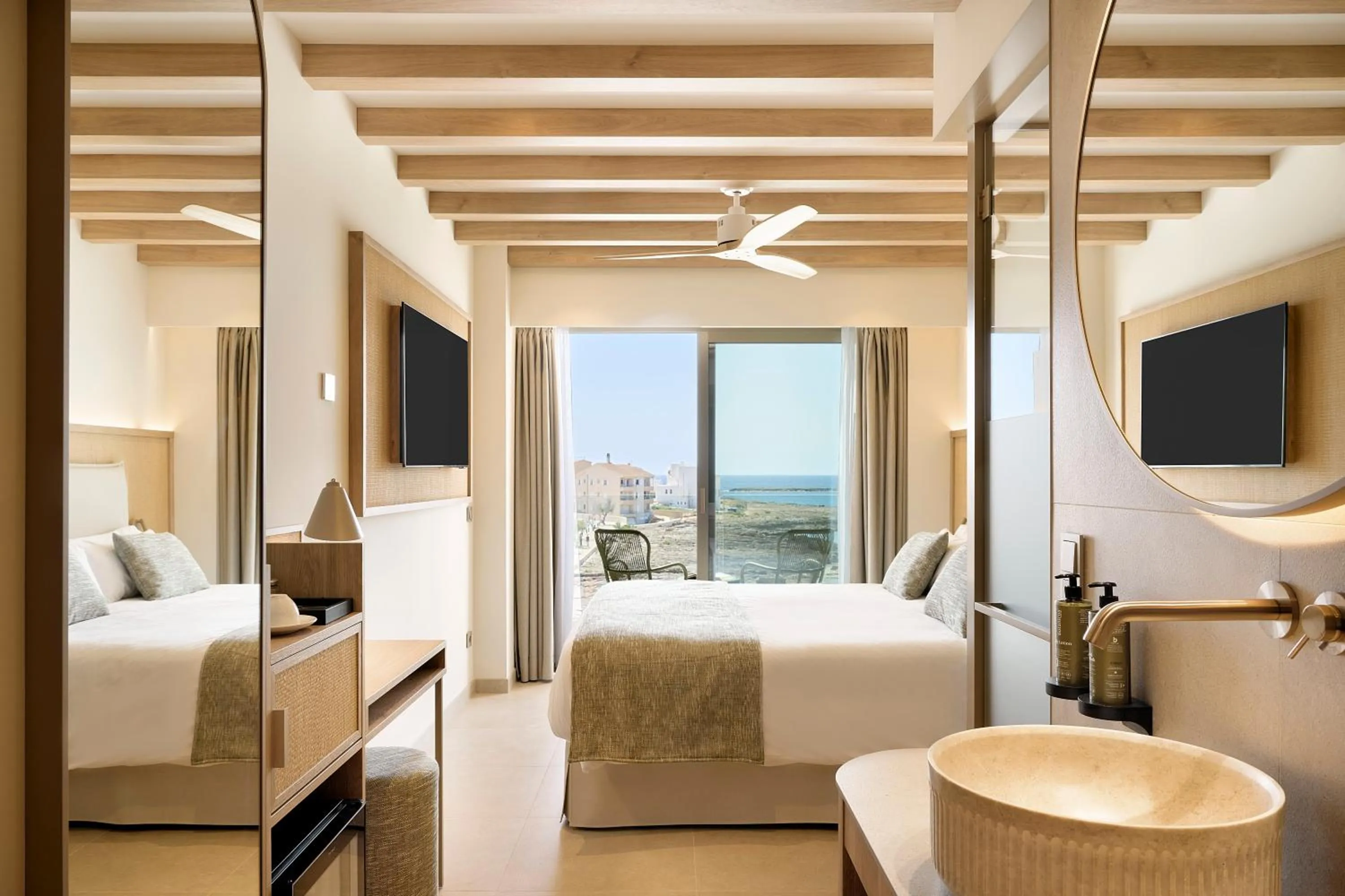 Bedroom, Bed in Iberostar Selection Es Trenc -New Opening-