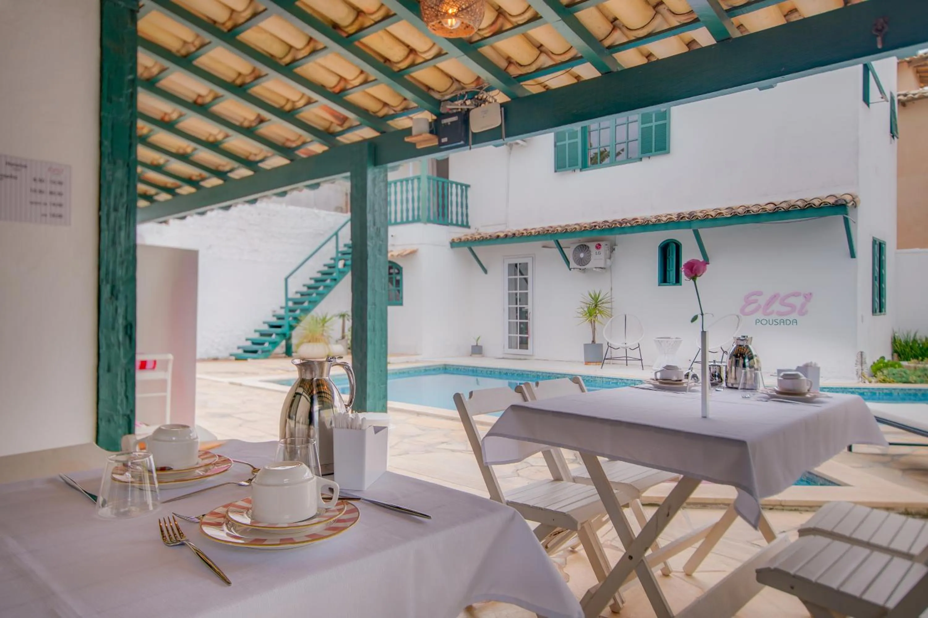 Living room in Elsi Pousada