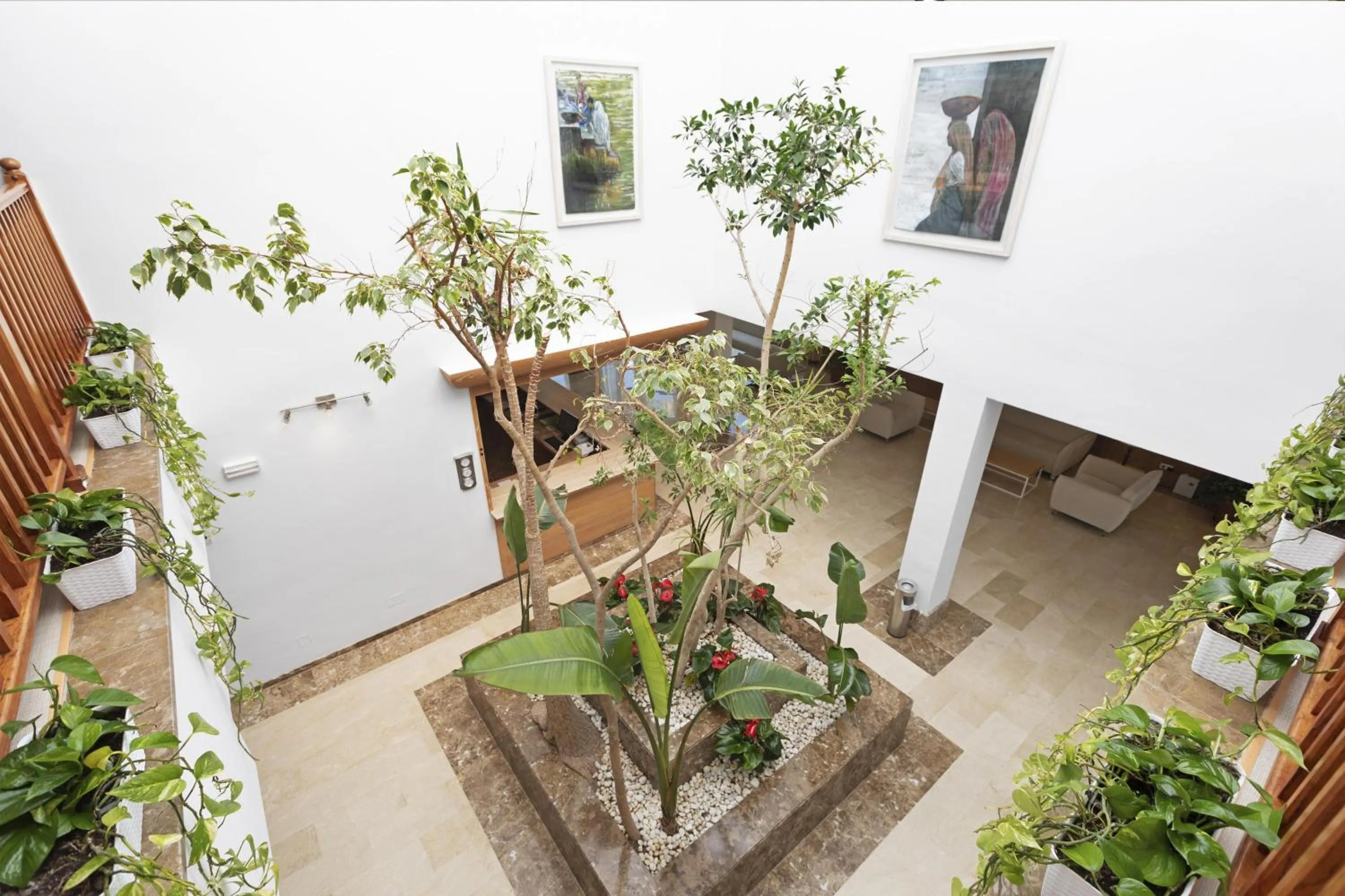 Lobby or reception in THB Guya Playa