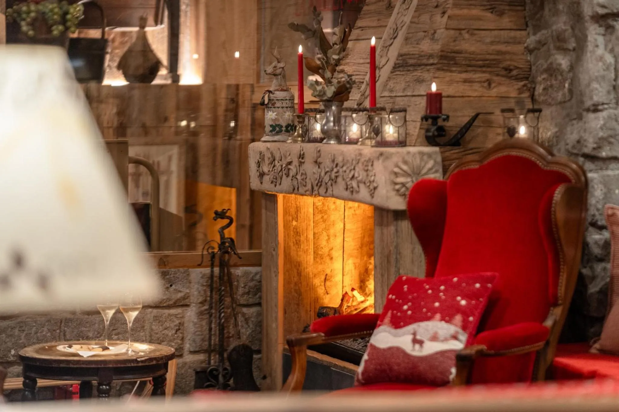 Living room in Hotel Aran La Abuela