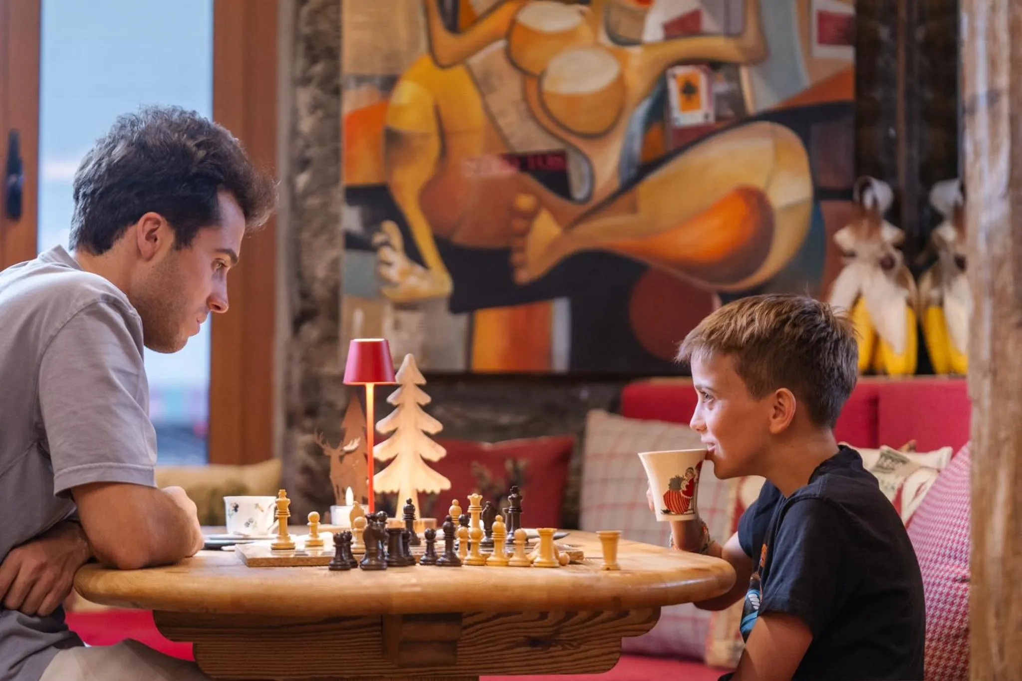 Game Room in Hotel Aran La Abuela