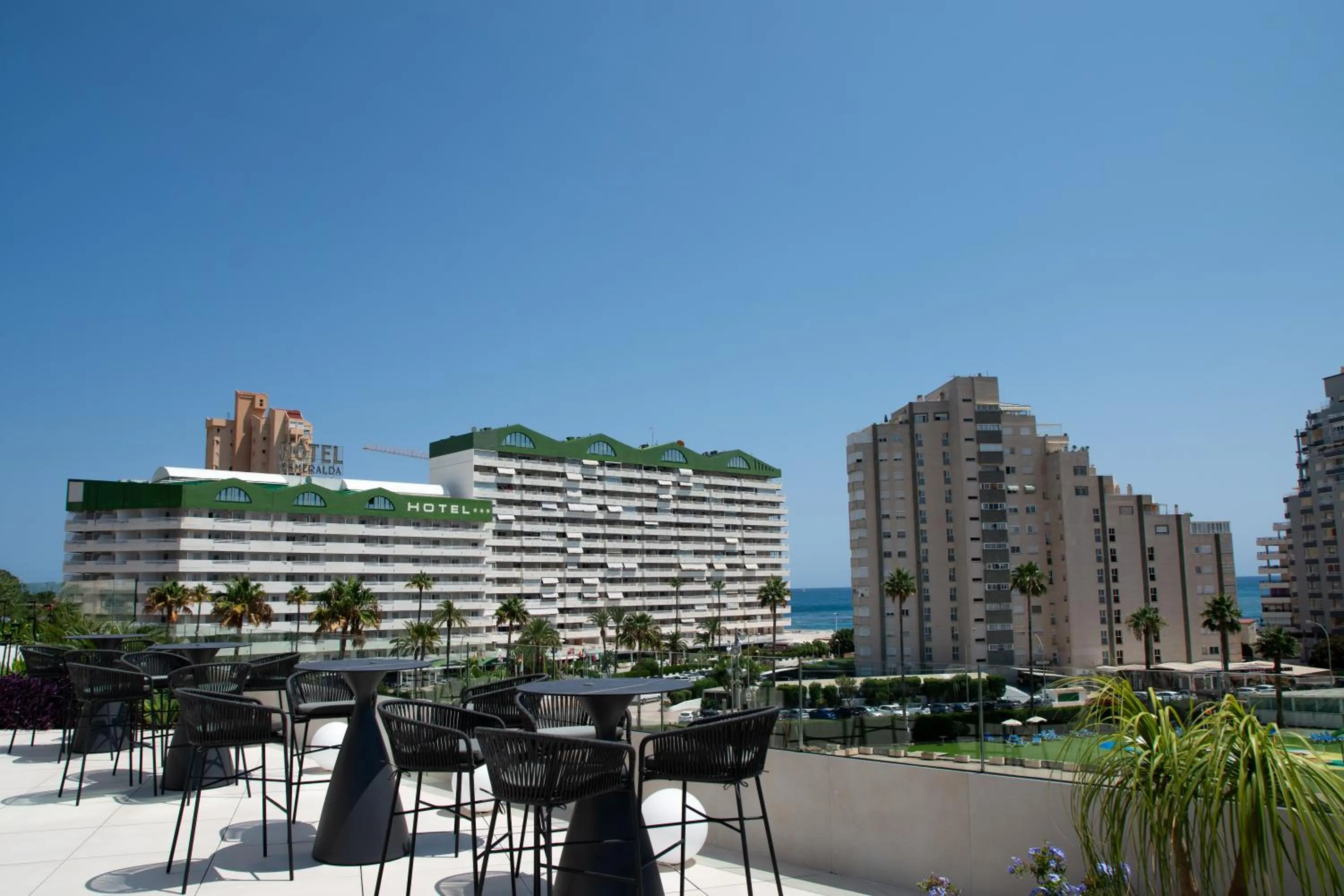 Balcony/Terrace in AR Diamante Beach & SPA Hotel 4 SUP
