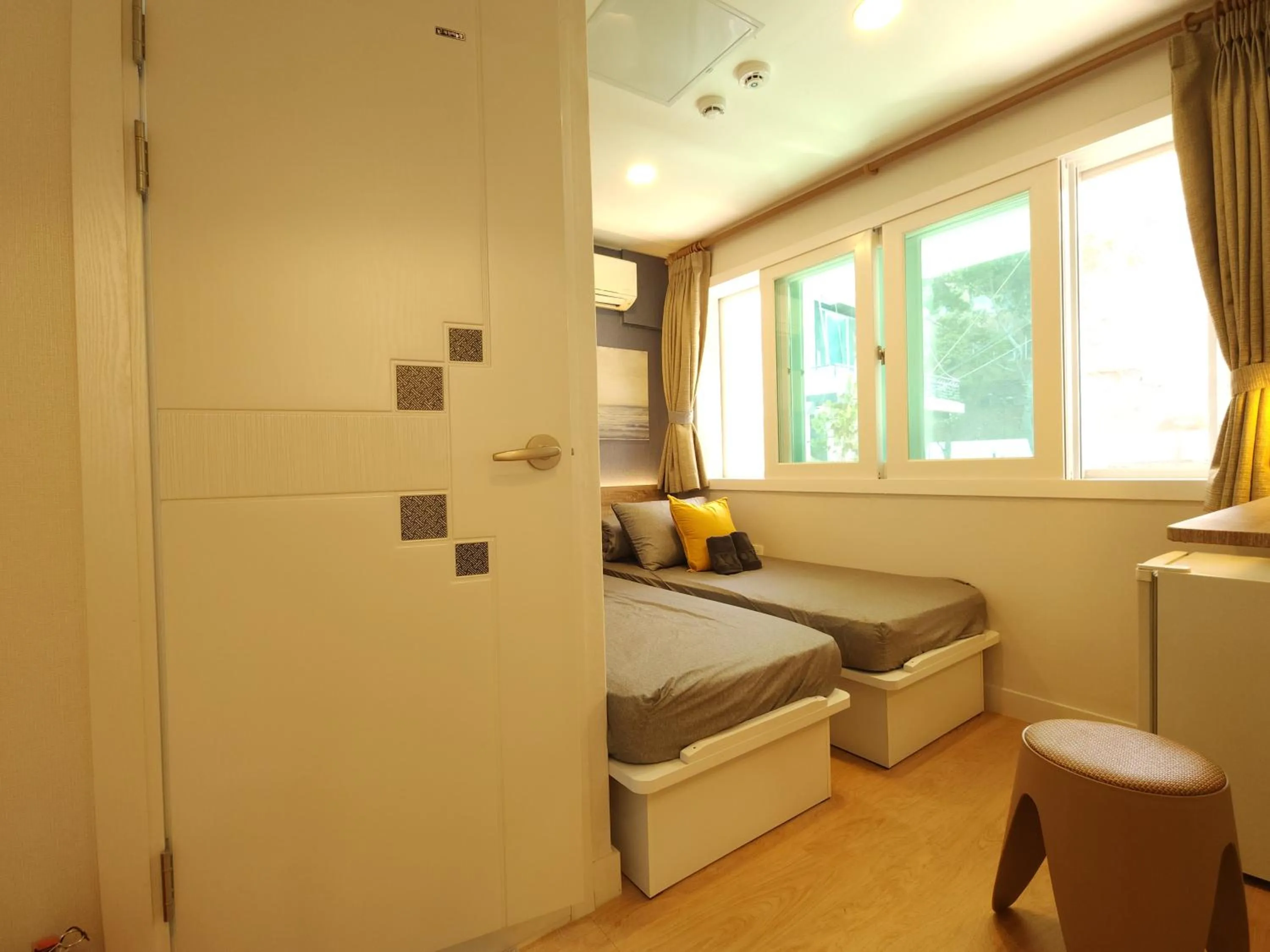 Bed in OYO Myeongdong 5 Lodge