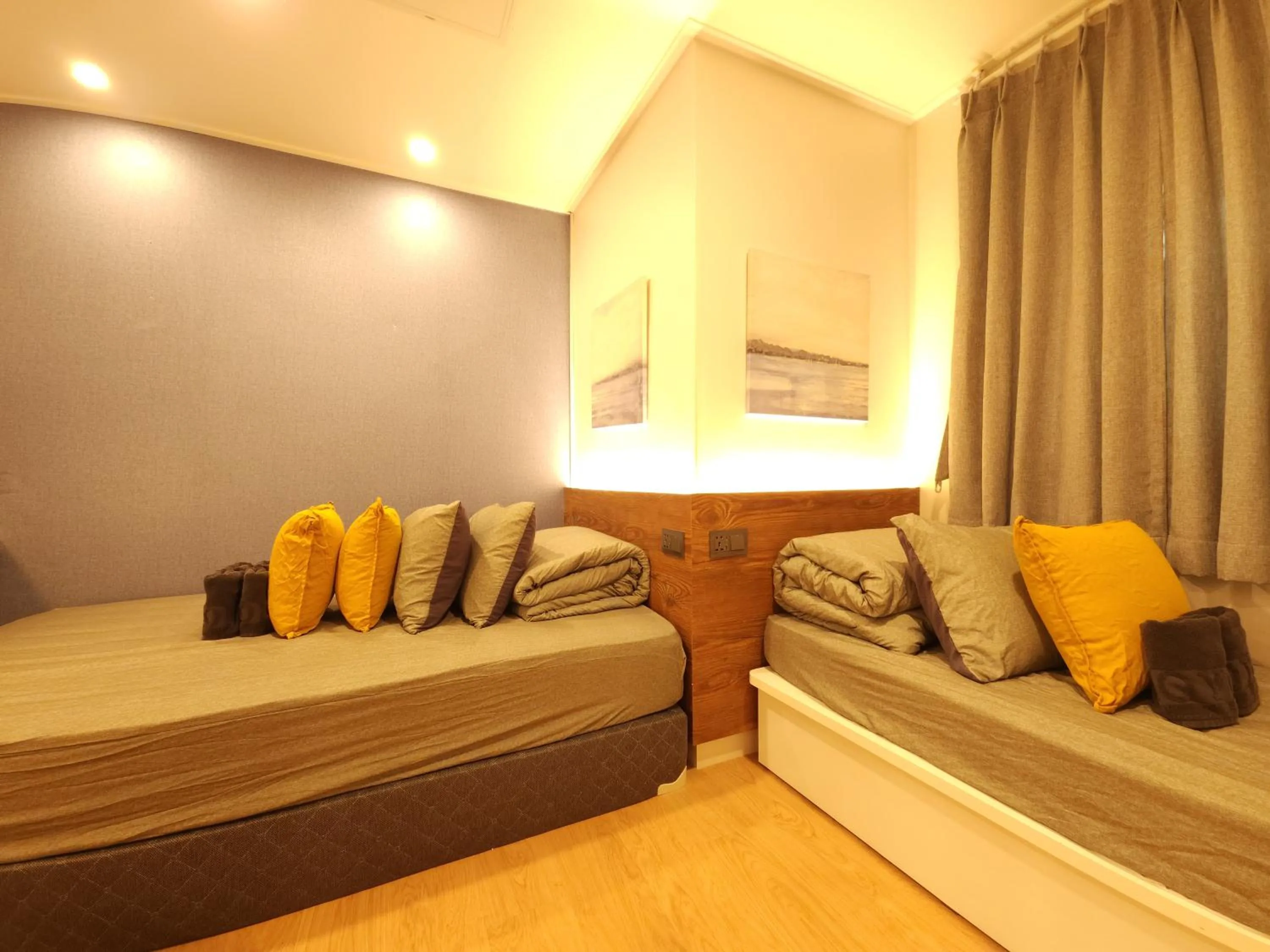 Bed in OYO Myeongdong 5 Lodge