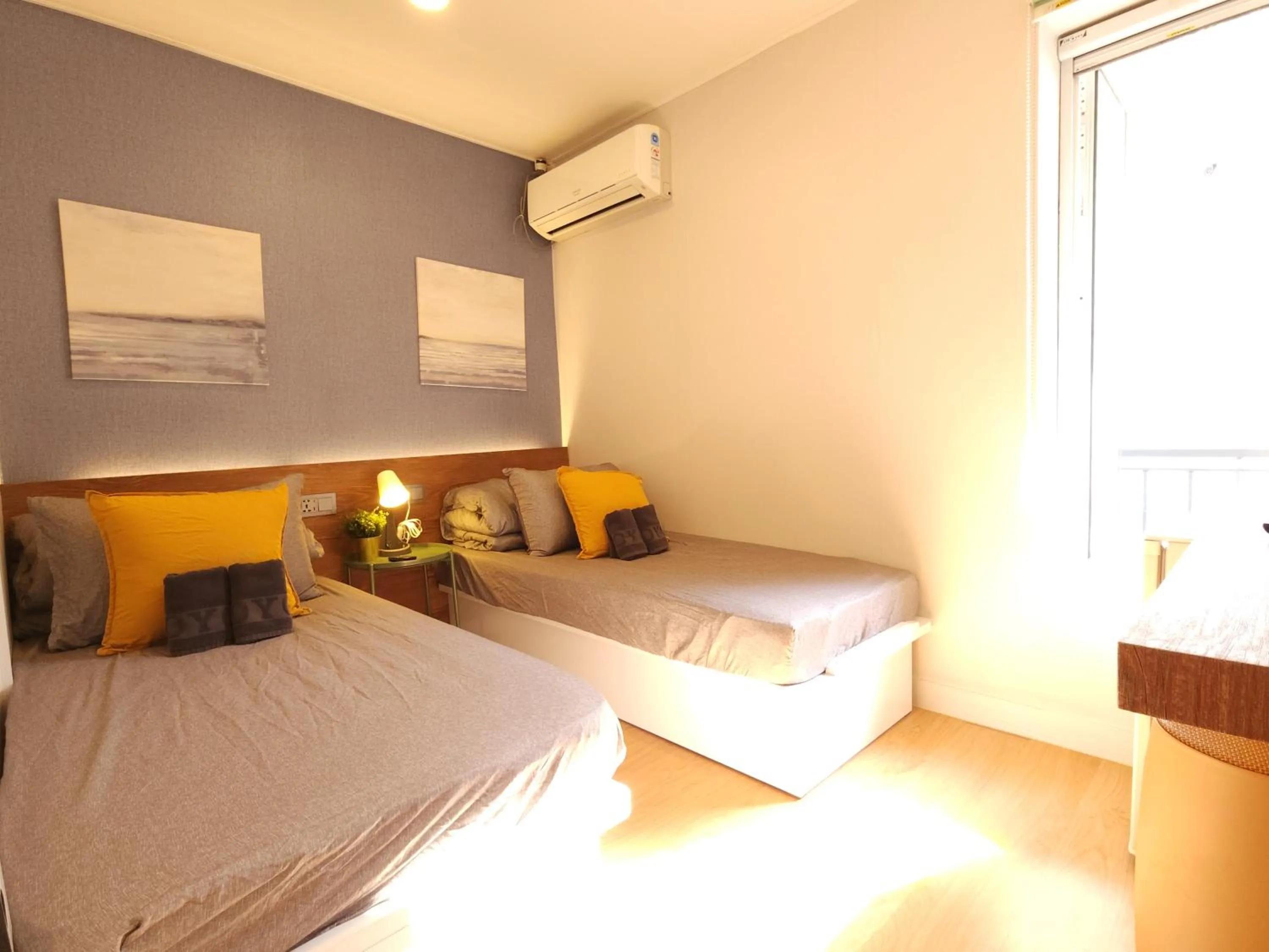 Bed in OYO Myeongdong 5 Lodge