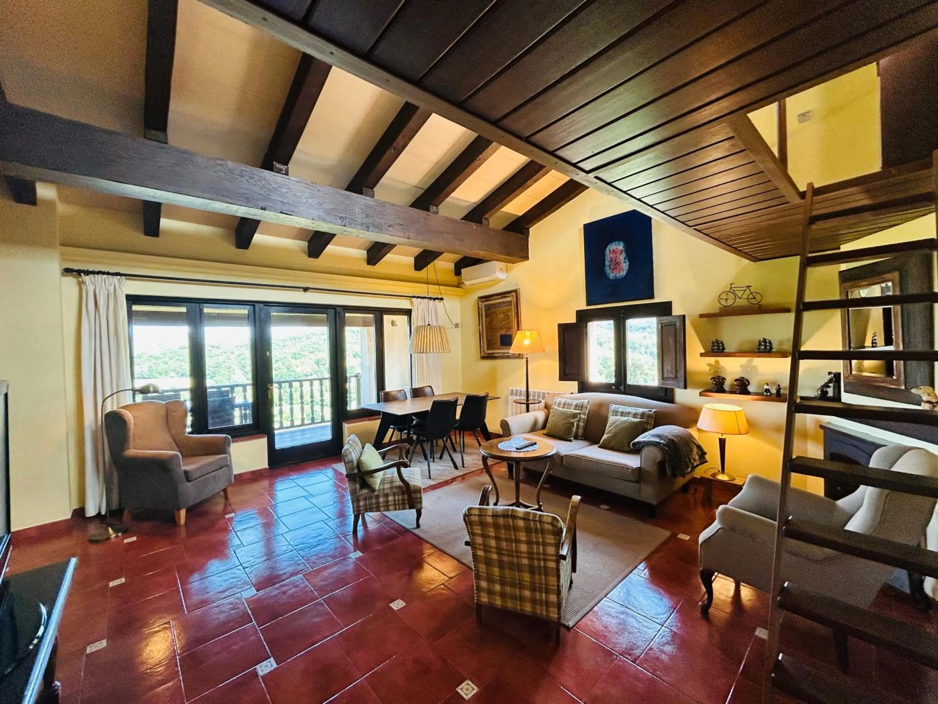 Living room in Hotel Cal Sastre