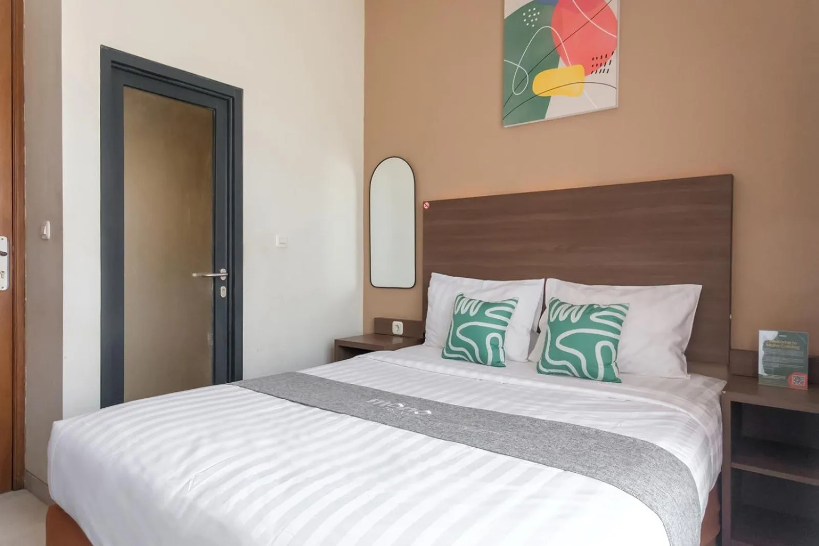 Bed in Mono Coliving Ngagel, Surabaya