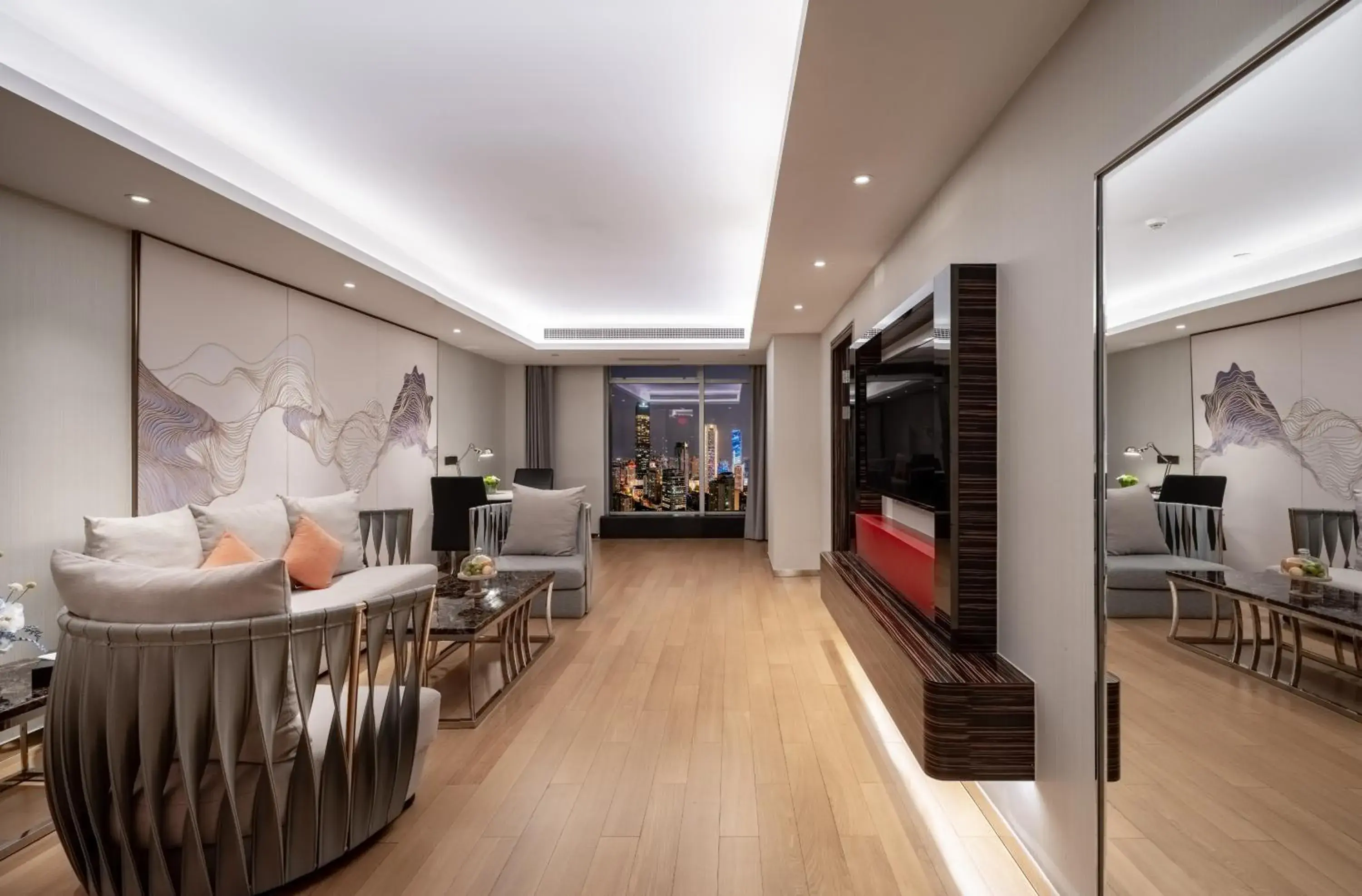 Lijia One King Room Suite in Suning Universal Hotel ALL-SUITES Lijia One King Room Suite in Suning Universal Hotel ALL-SUITES