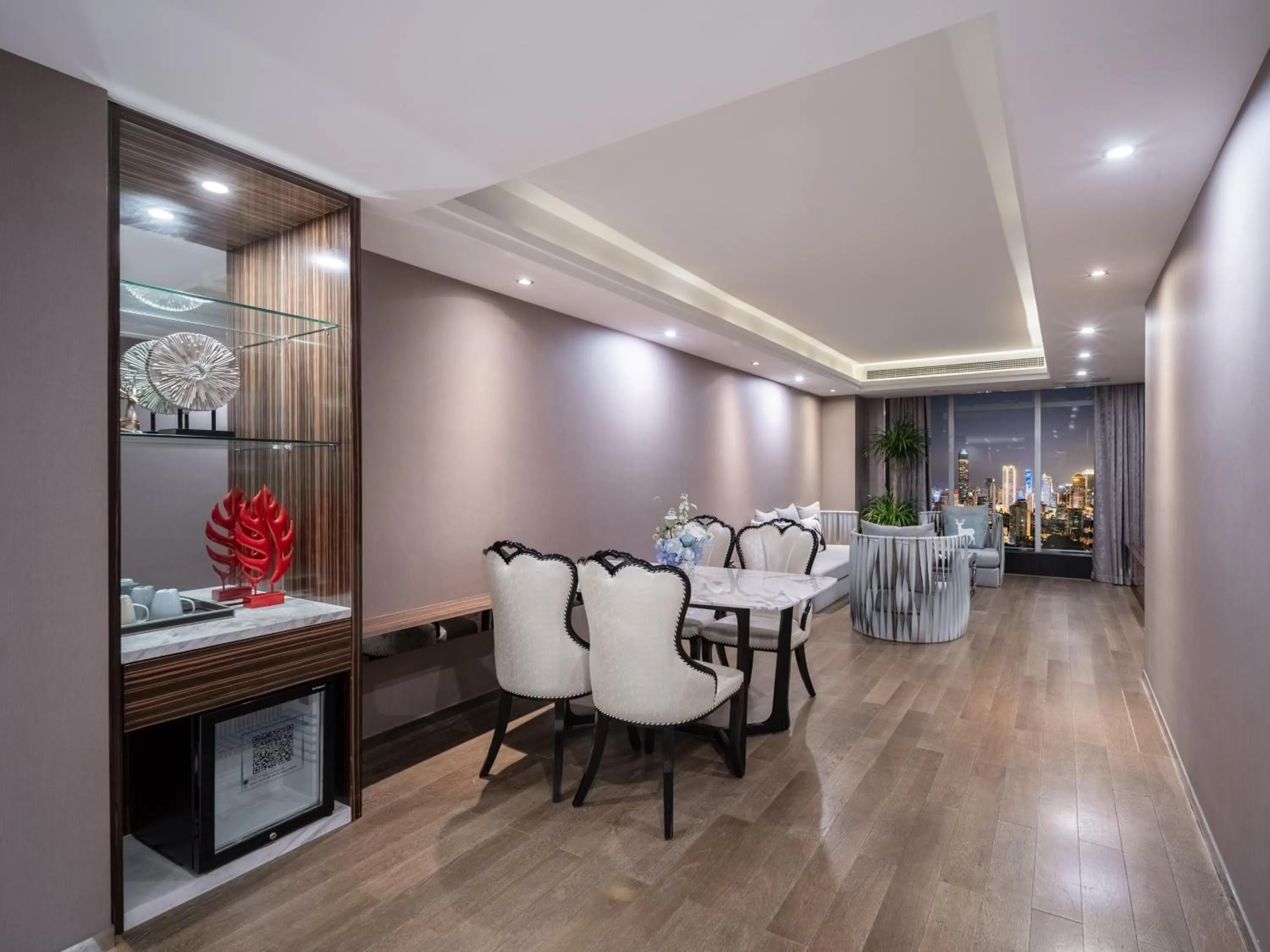 Living room in Suning Universal Hotel ALL-SUITES