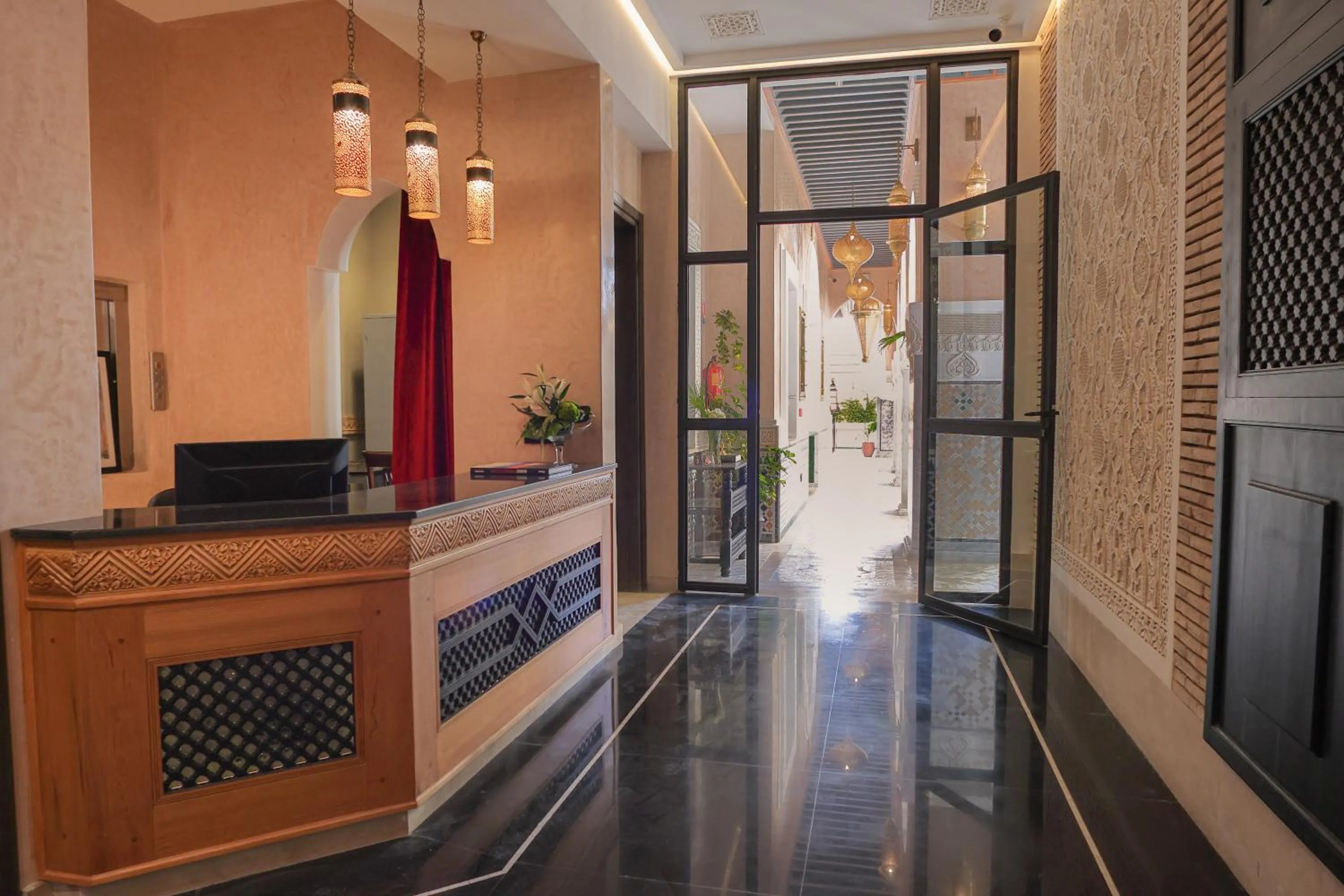 Property building in Dar Lys Luxury Riad & Spa