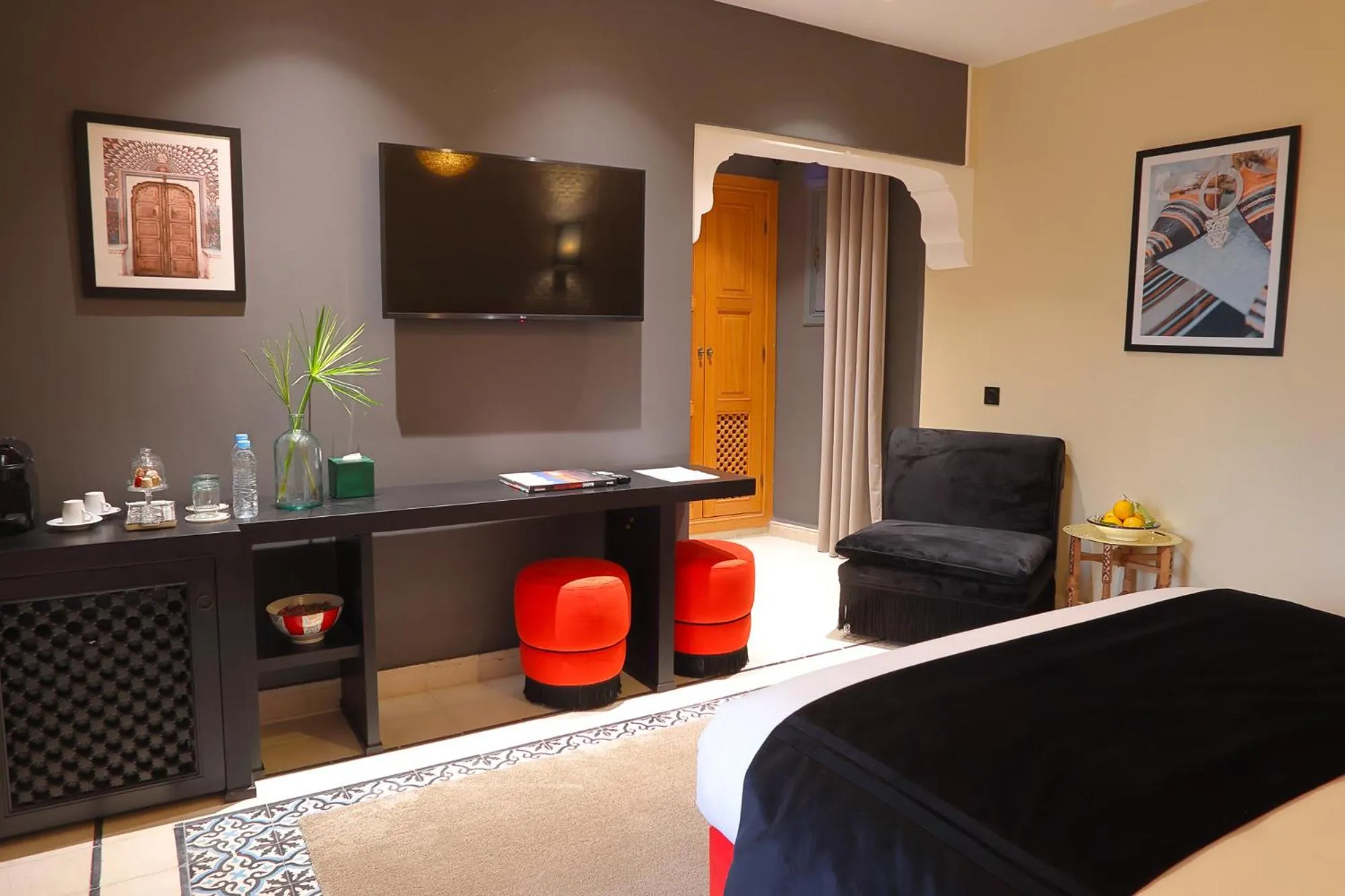 Bedroom, Bed in Dar Lys Luxury Riad & Spa