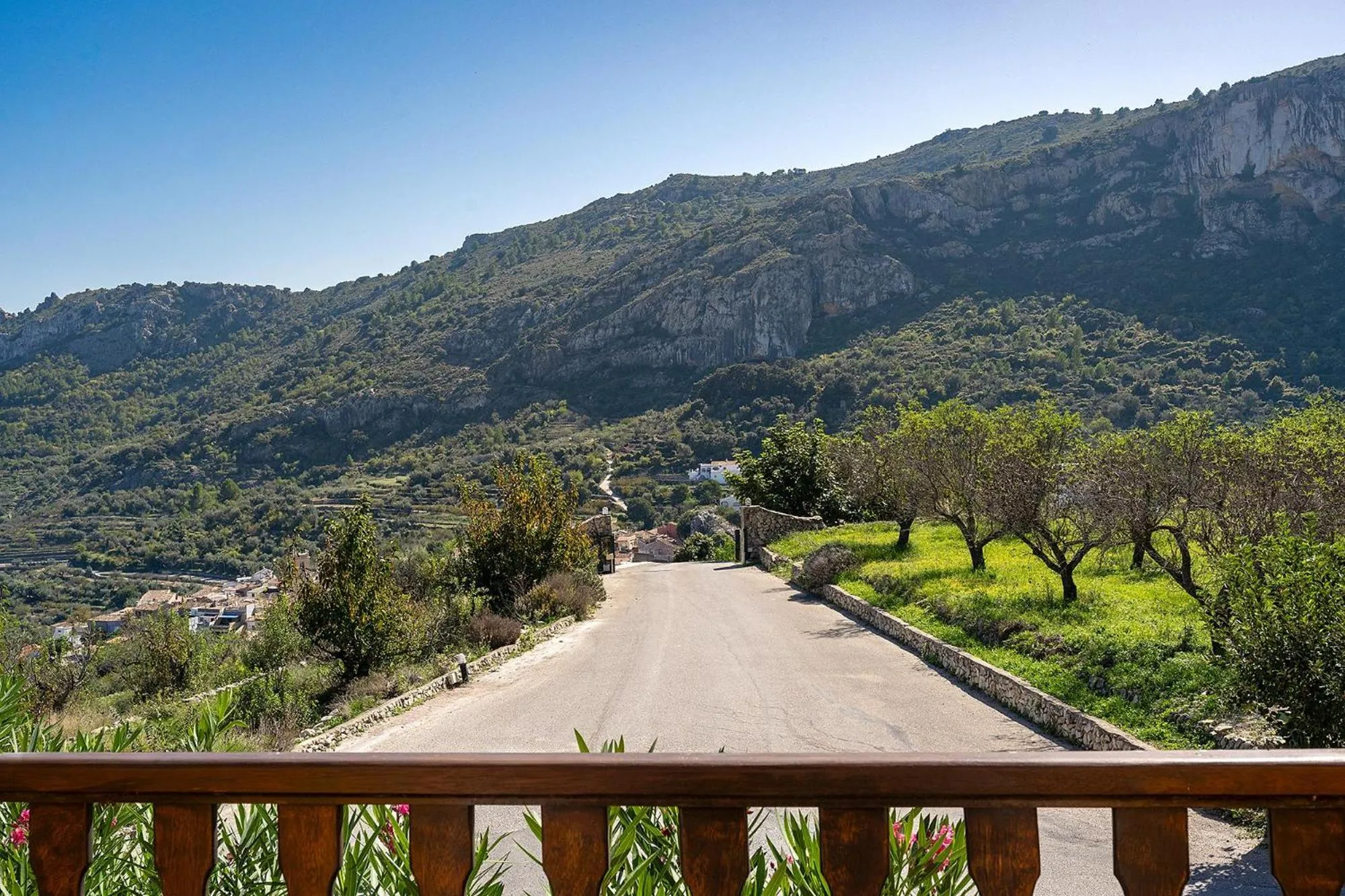 Natural landscape in Hotel Alahuar