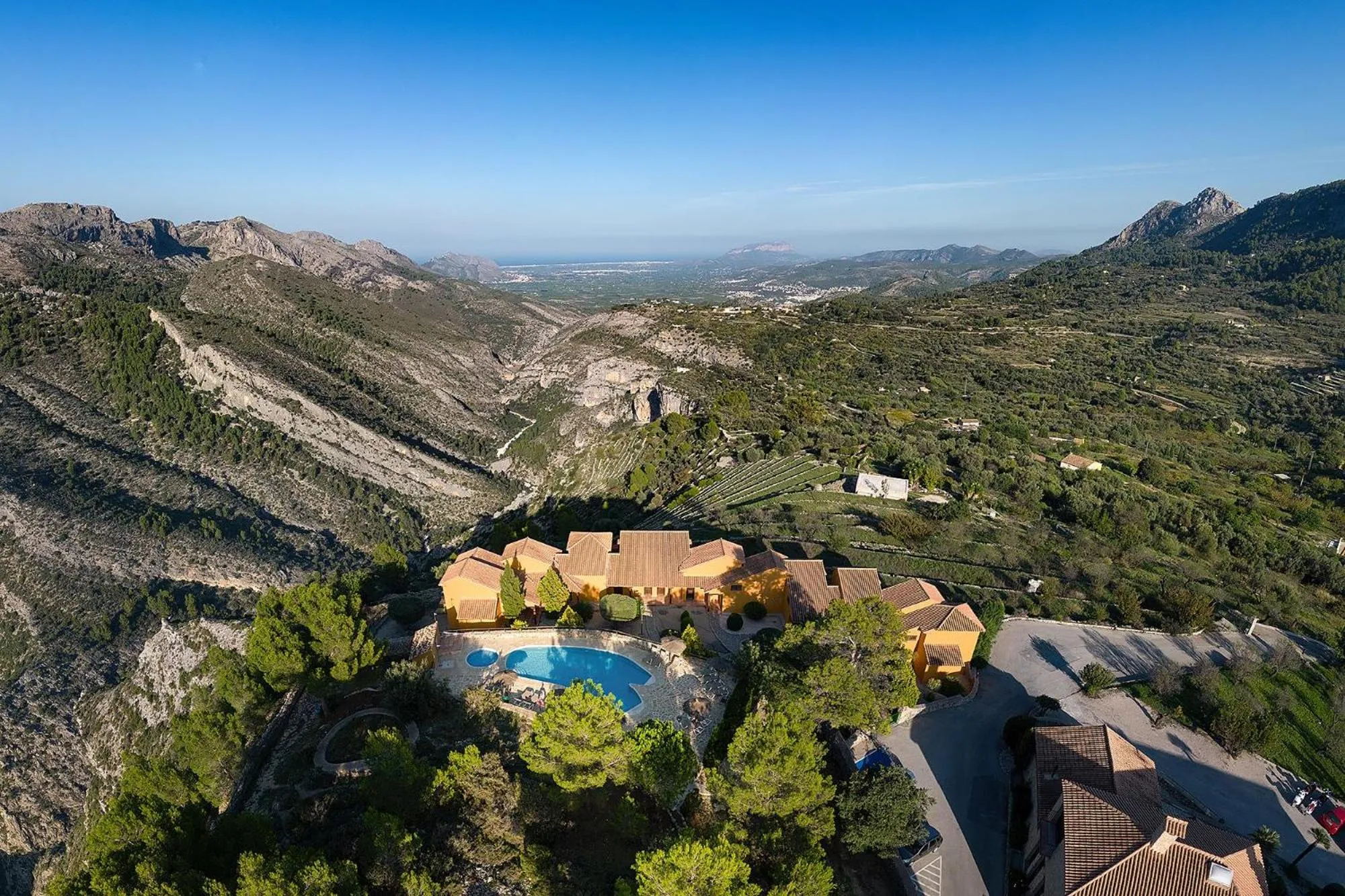 Natural landscape in Hotel Alahuar