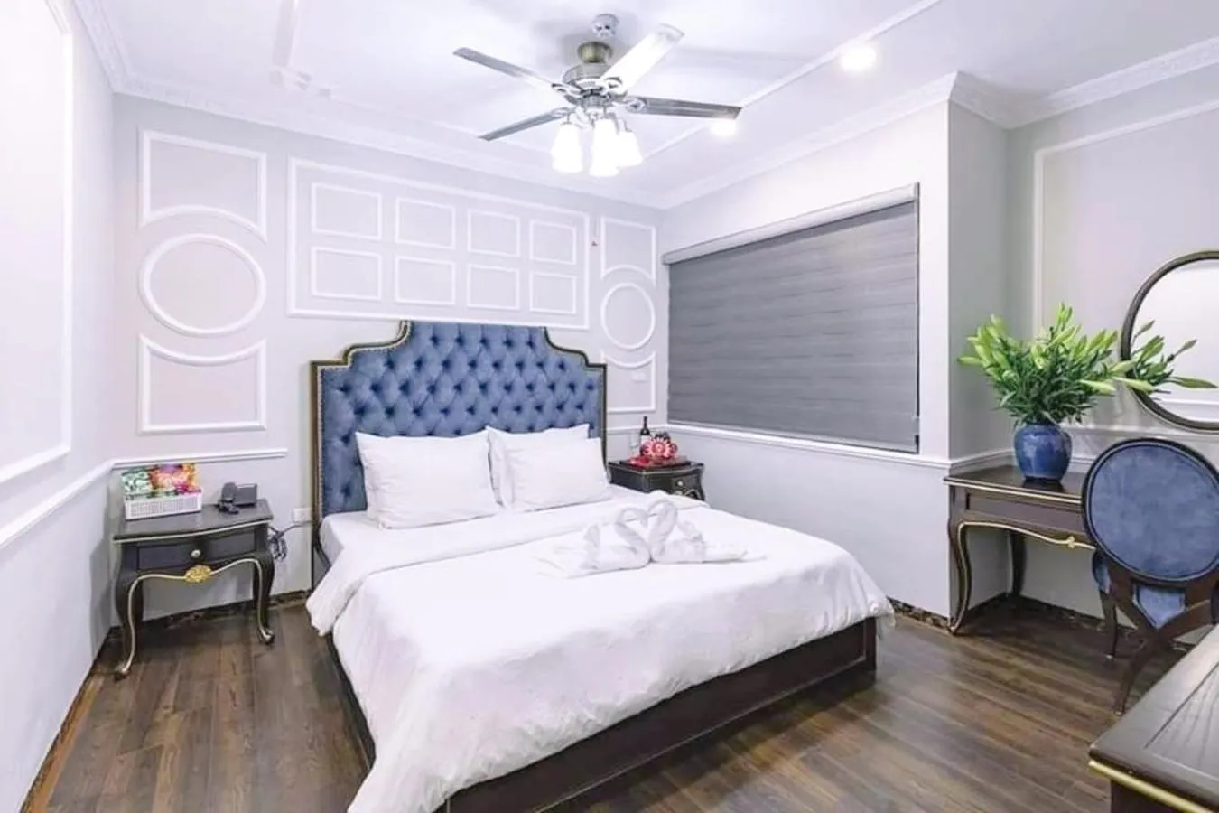 Bed in Hoang Gia Hotel Ha Noi Capital