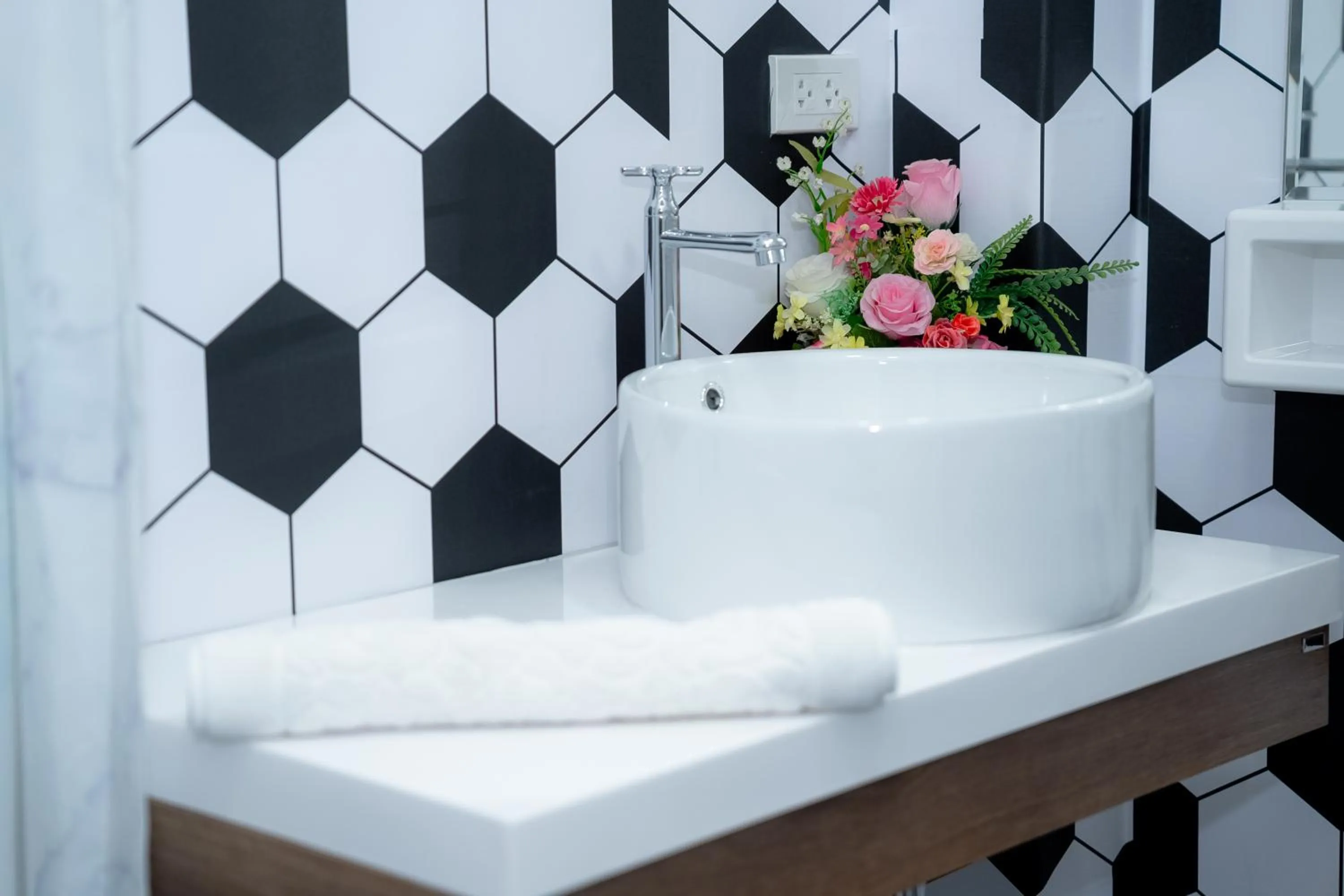 Bathroom in ฺBaan Waru seaview villa