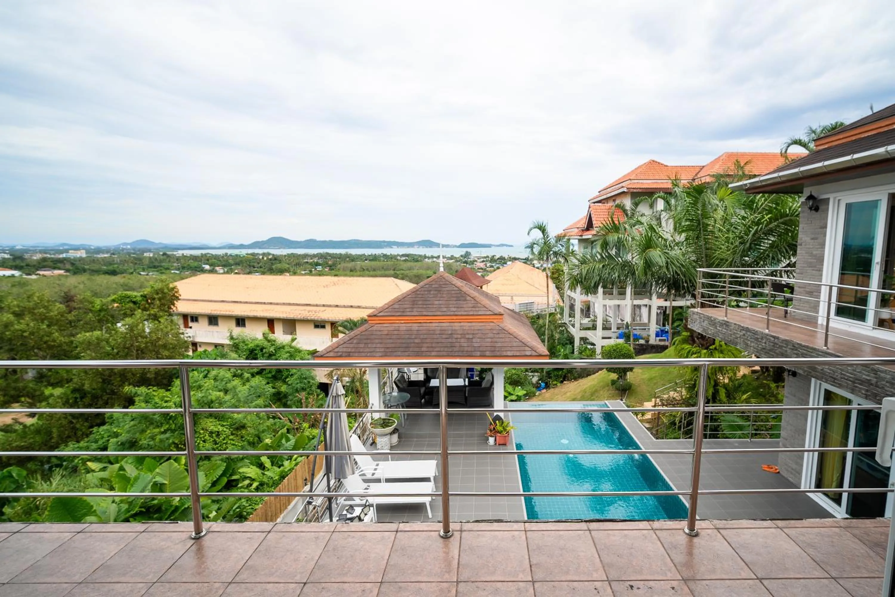 Natural landscape in ฺBaan Waru seaview villa
