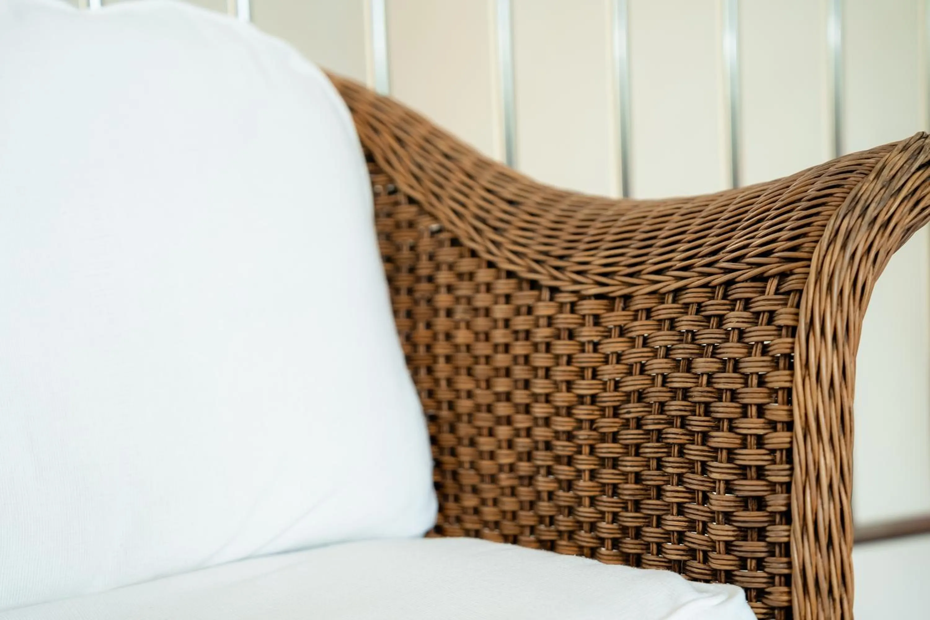 Bed in ฺBaan Waru seaview villa