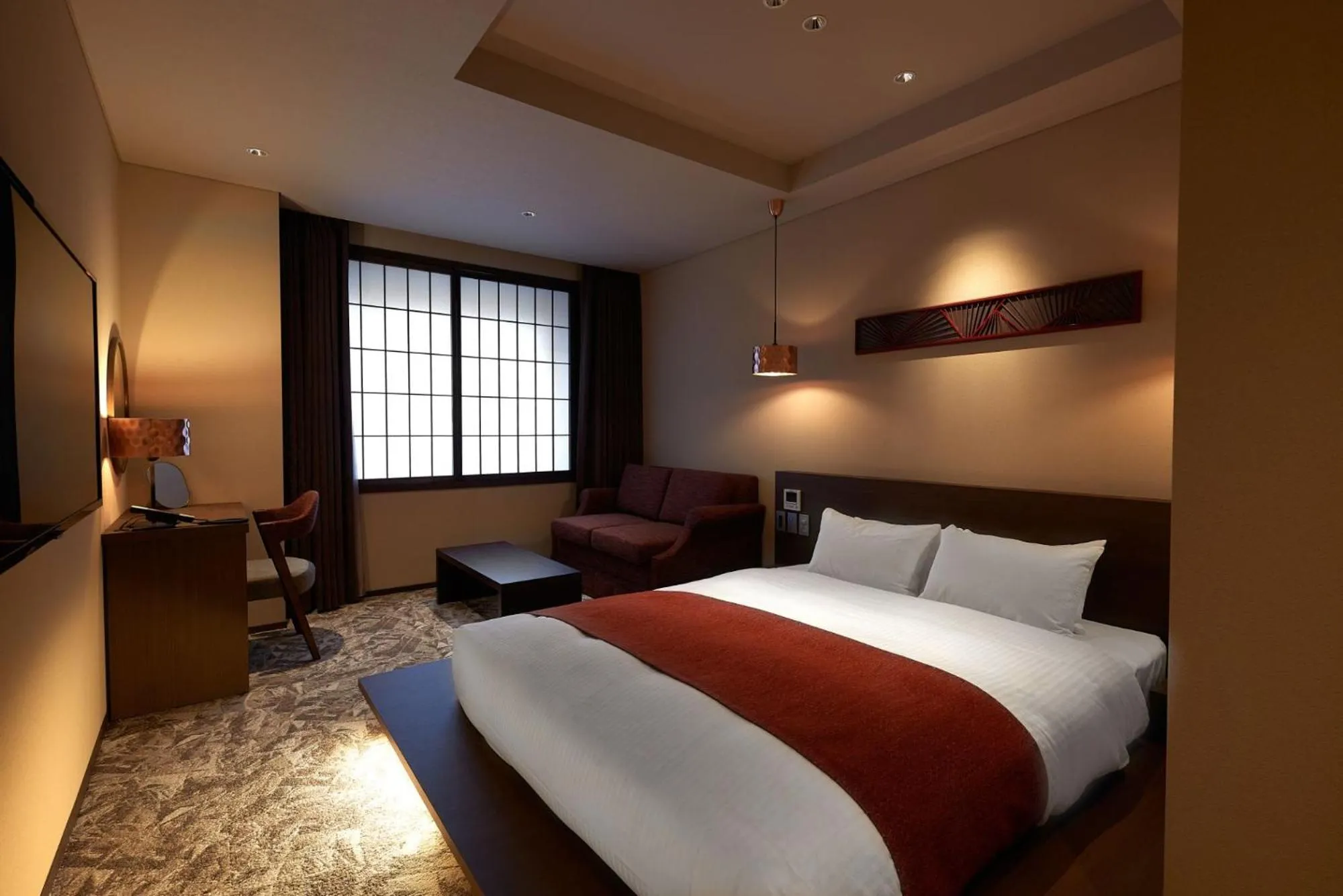Photo of the whole room, Bed in eph KANAZAWA