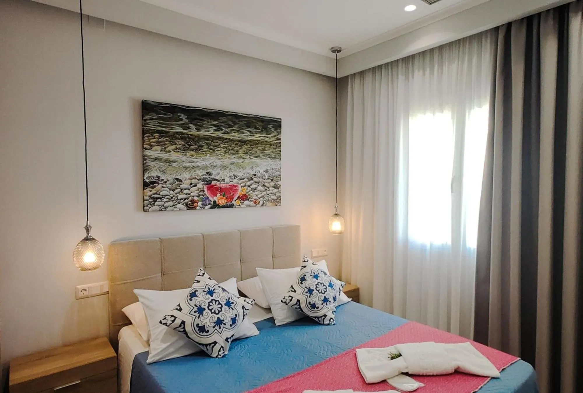 Photo of the whole room, Bed in Pelagia Apartment by Kormaris