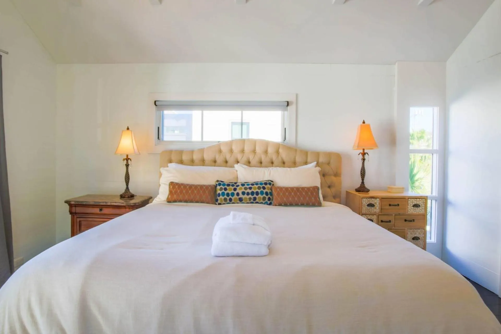 Bed in Liberty Tree House